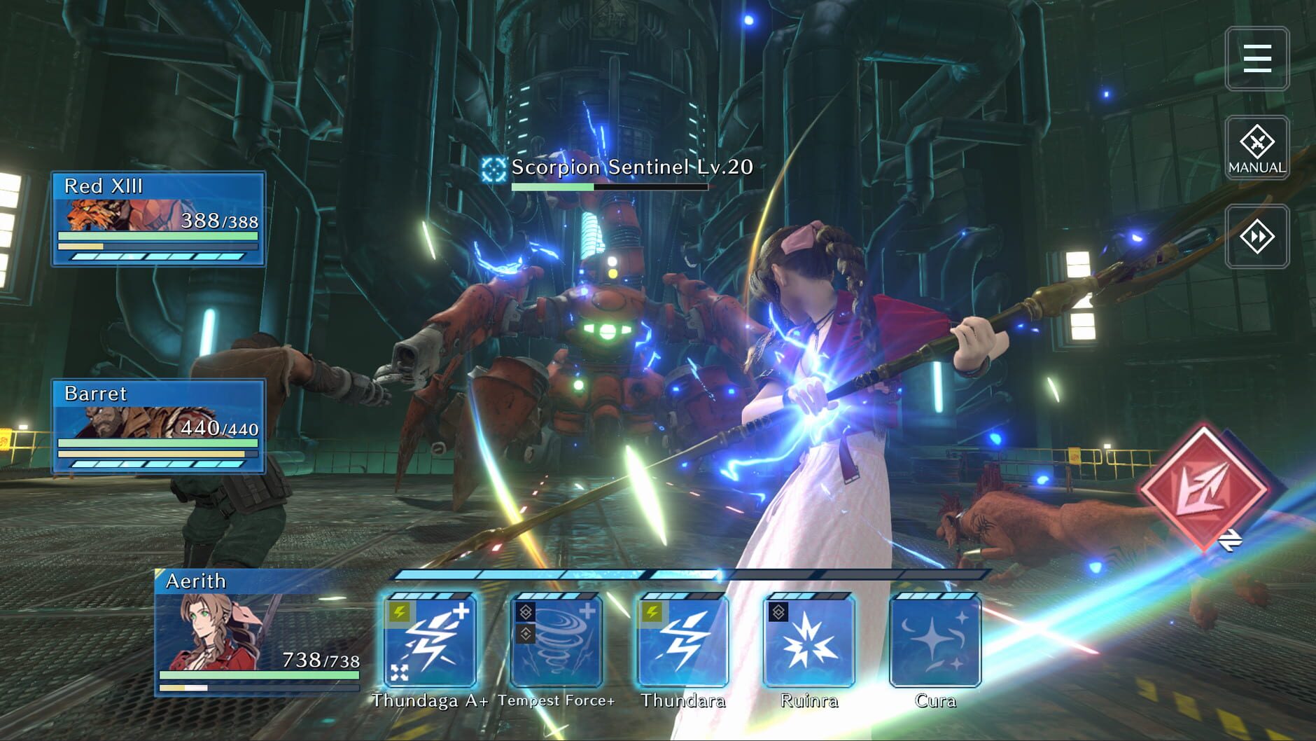 Screenshot for Final Fantasy VII: Ever Crisis