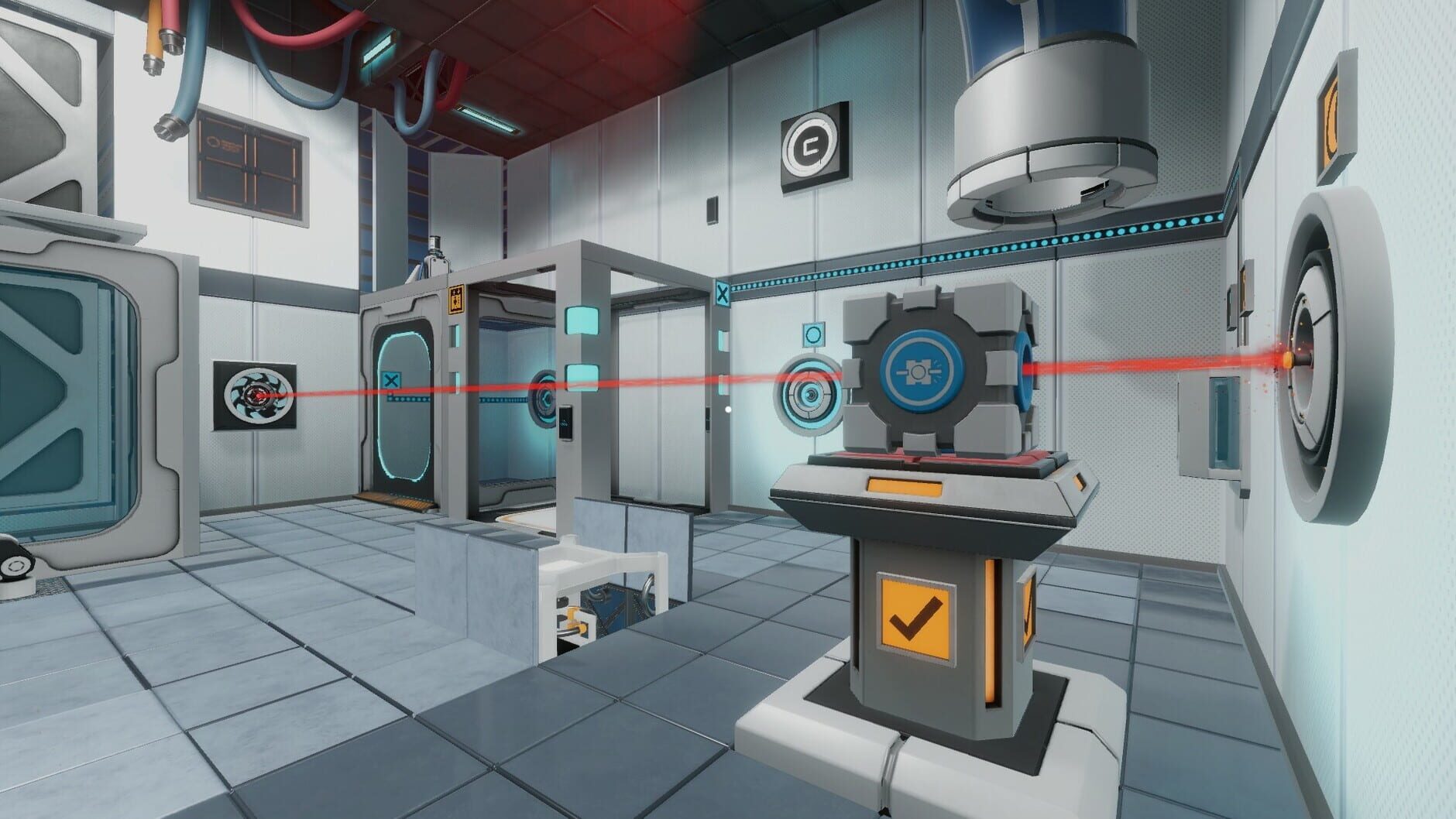 Screenshot for Escape Simulator: Portal Escape Chamber