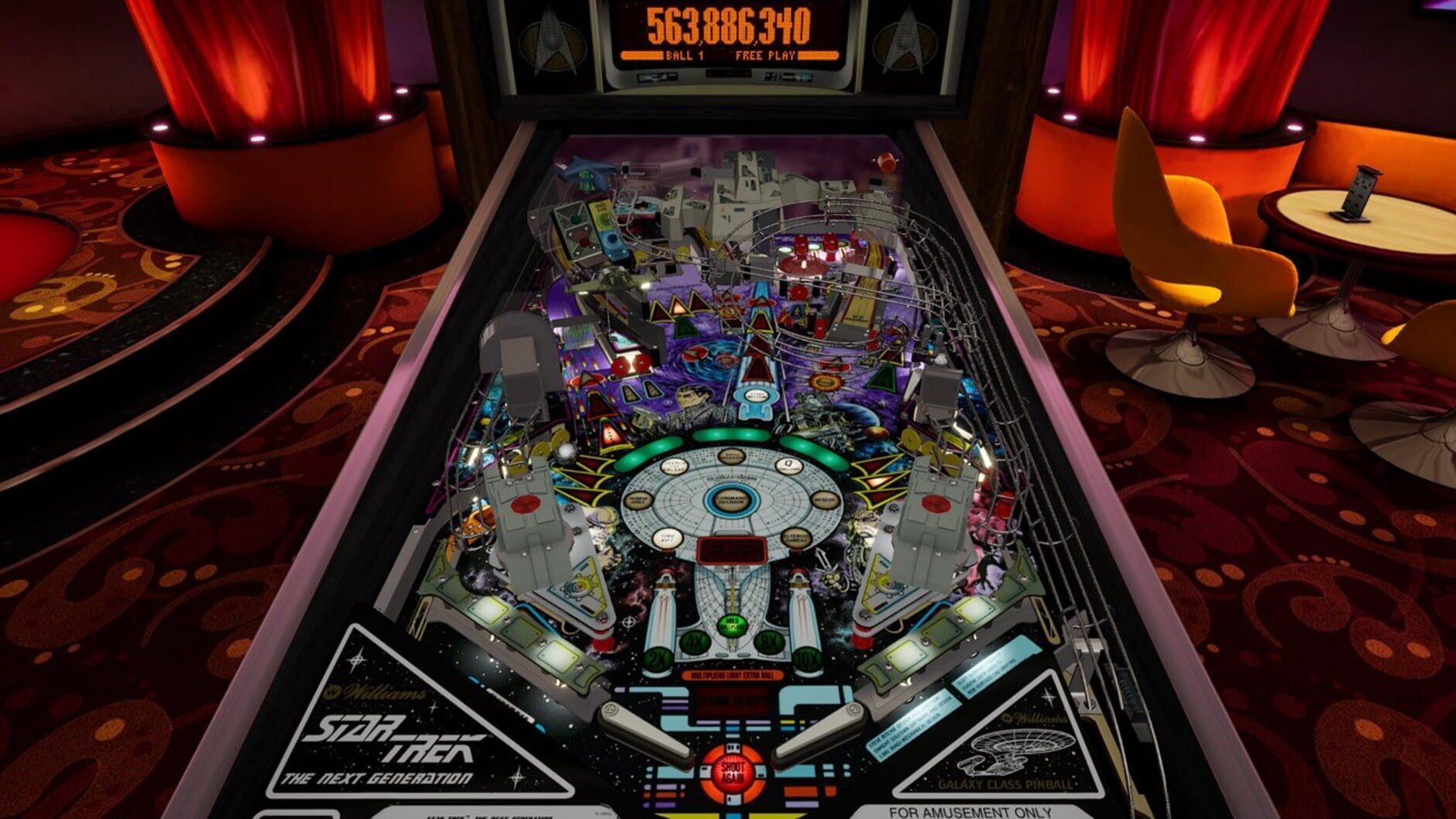 Screenshot for Pinball FX: Williams Pinball - Star Trek: The Next Generation