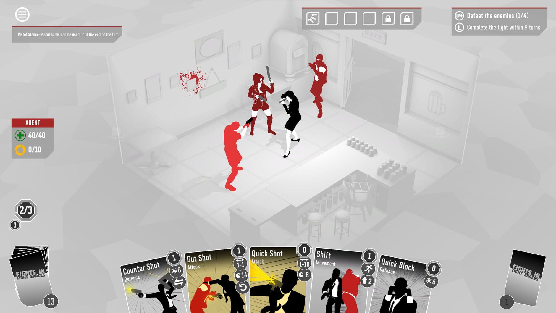 Screenshot for Fights in Tight Spaces: Weapon of Choice