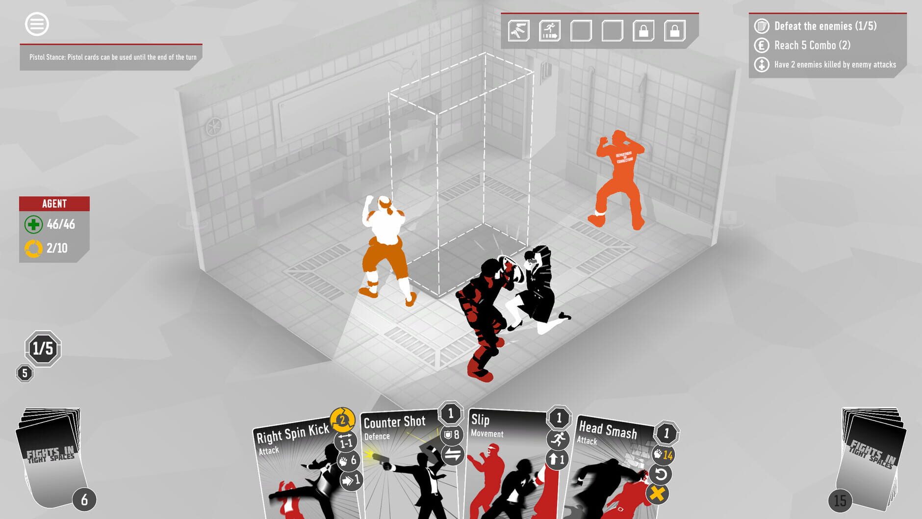 Screenshot for Fights in Tight Spaces: Weapon of Choice