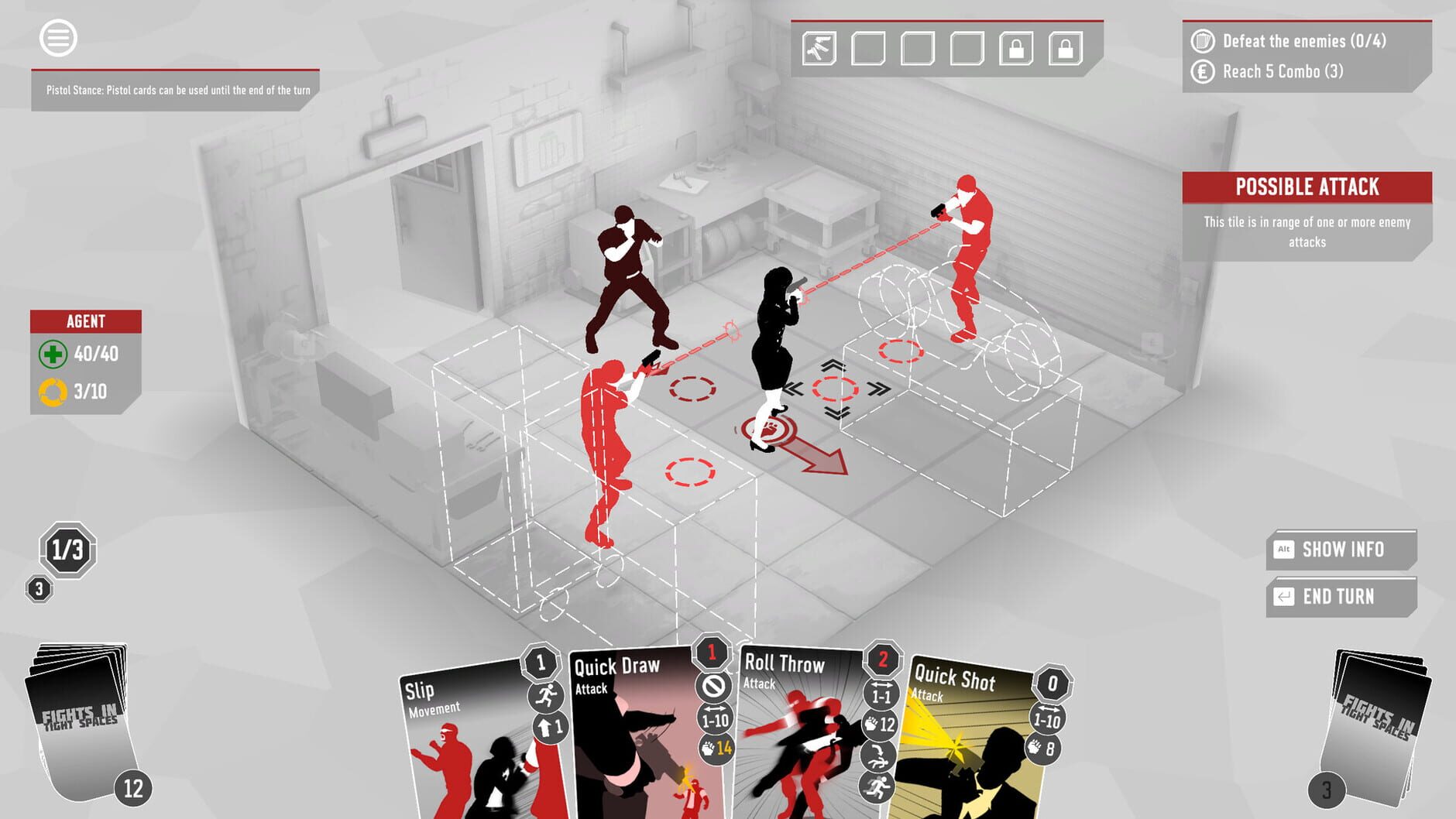 Screenshot for Fights in Tight Spaces: Weapon of Choice