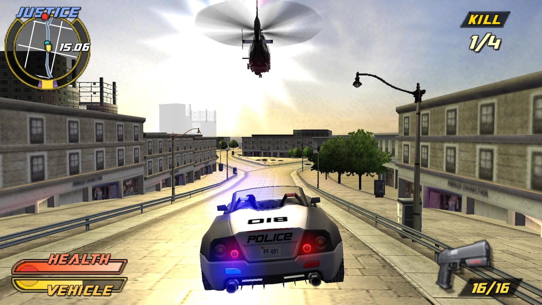 Screenshot for Pursuit Force: Extreme Justice
