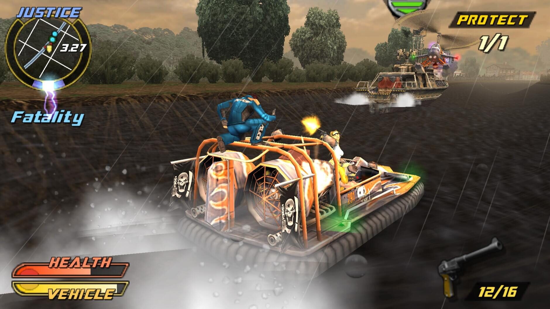 Screenshot for Pursuit Force: Extreme Justice