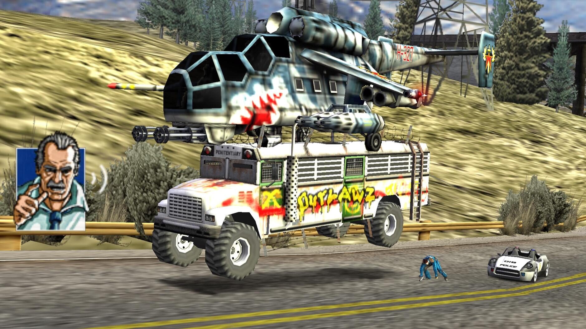 Screenshot for Pursuit Force: Extreme Justice