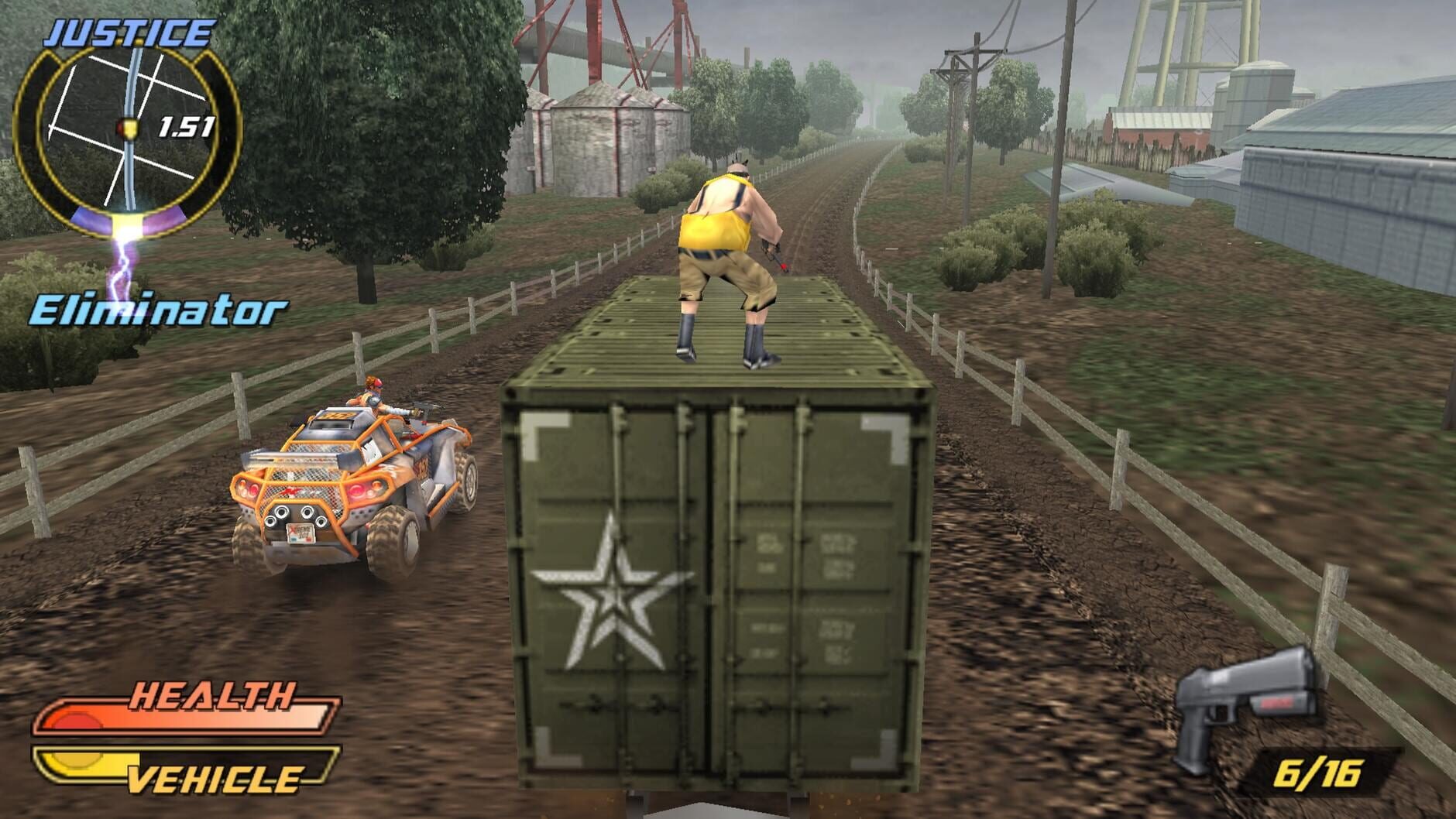 Screenshot for Pursuit Force: Extreme Justice