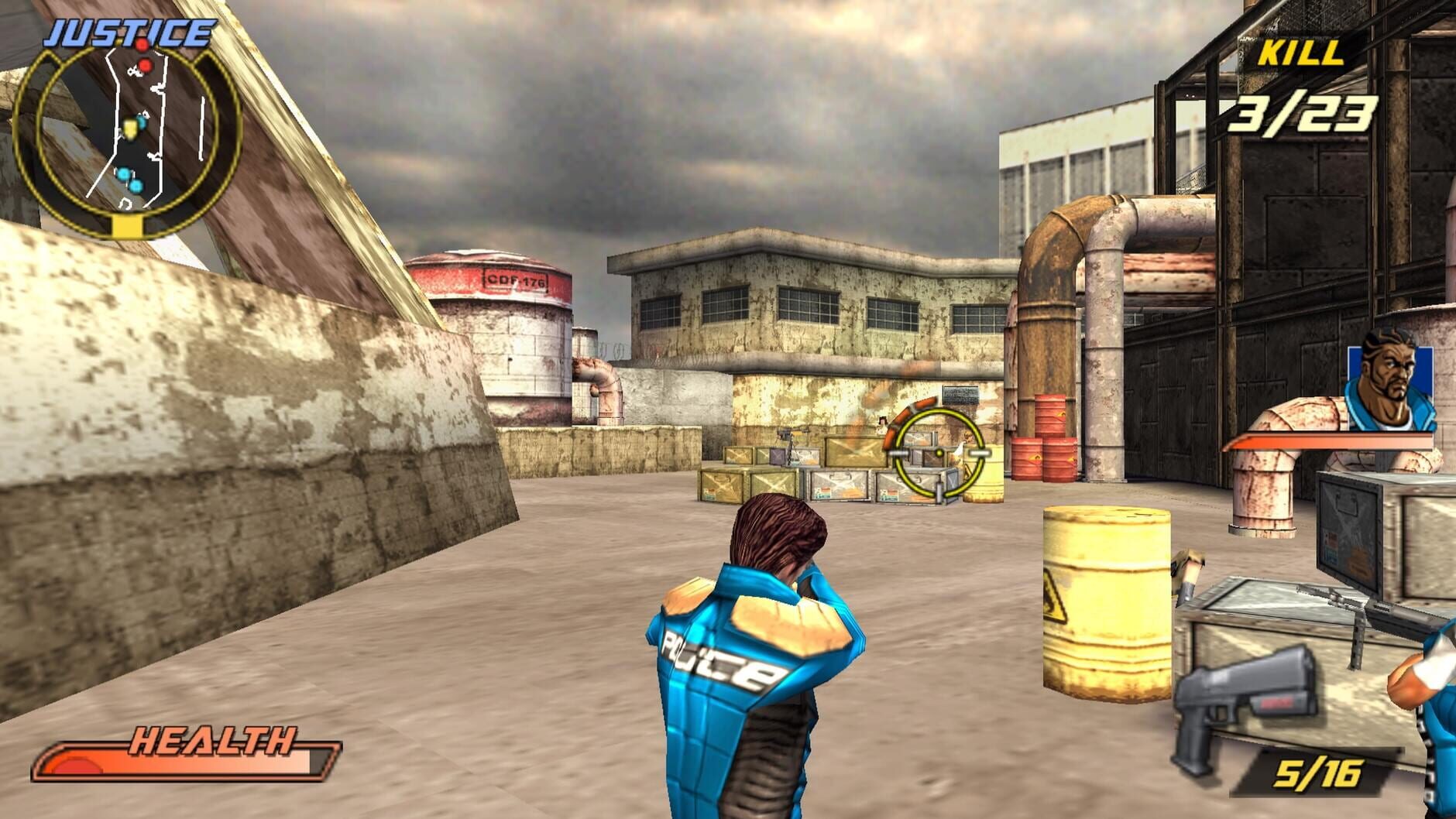 Screenshot for Pursuit Force: Extreme Justice