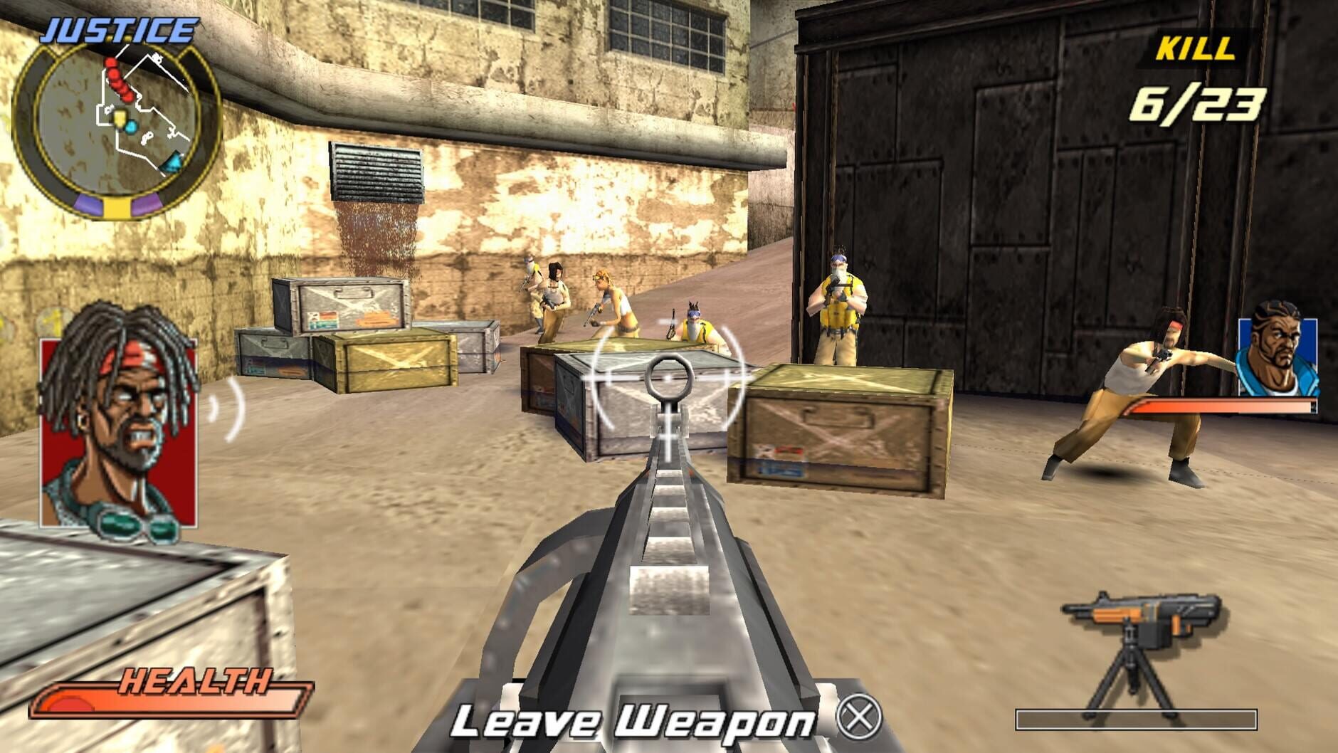 Screenshot for Pursuit Force: Extreme Justice
