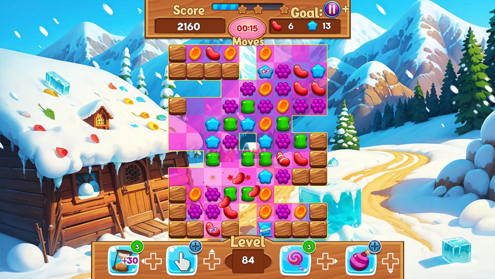 Screenshot for Jelly Fruits Adventure: Magic Match 3 Puzzle