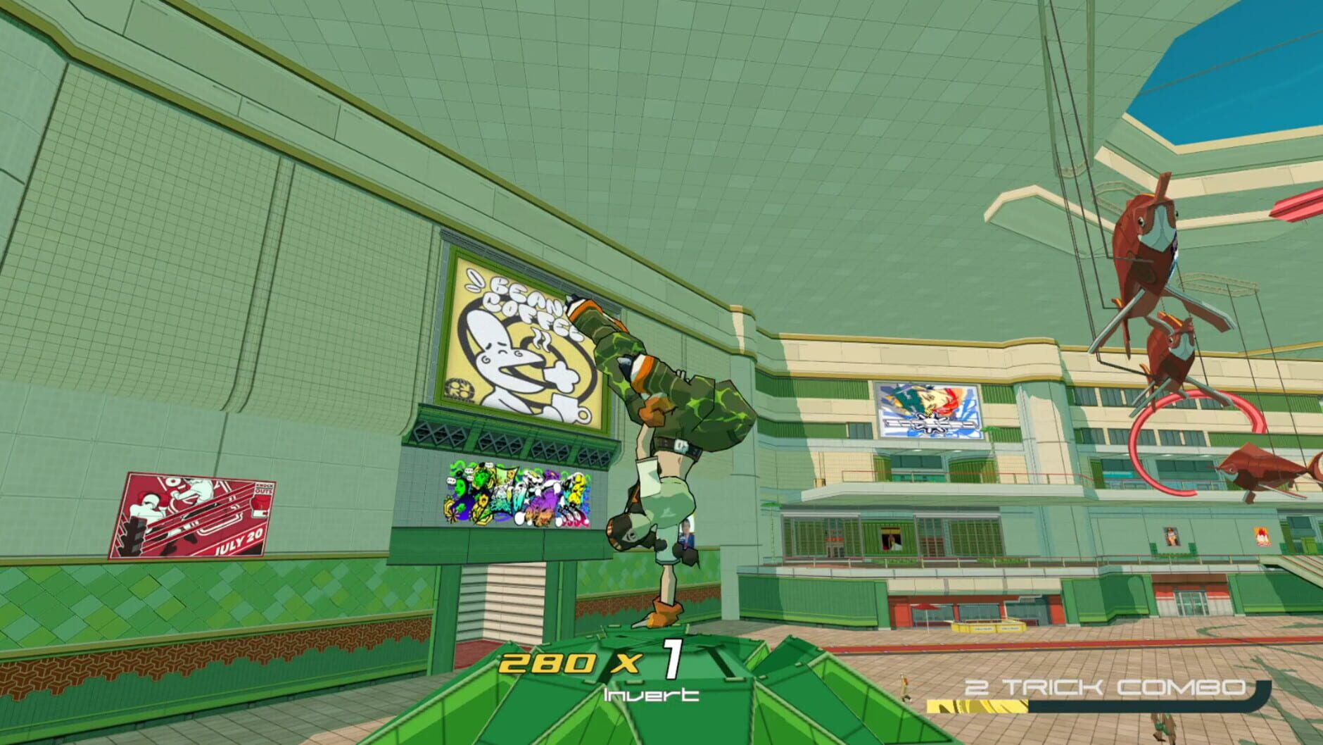 Screenshot for Bomb Rush Cyberfunk: Base & Jay
