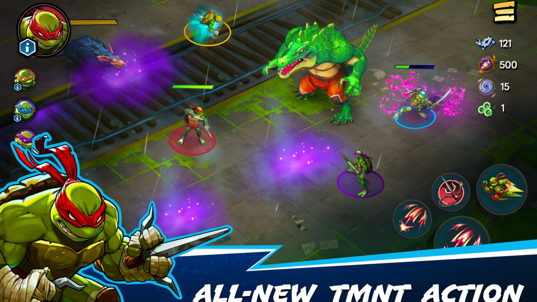 Screenshot for Teenage Mutant Ninja Turtles: Splintered Fate