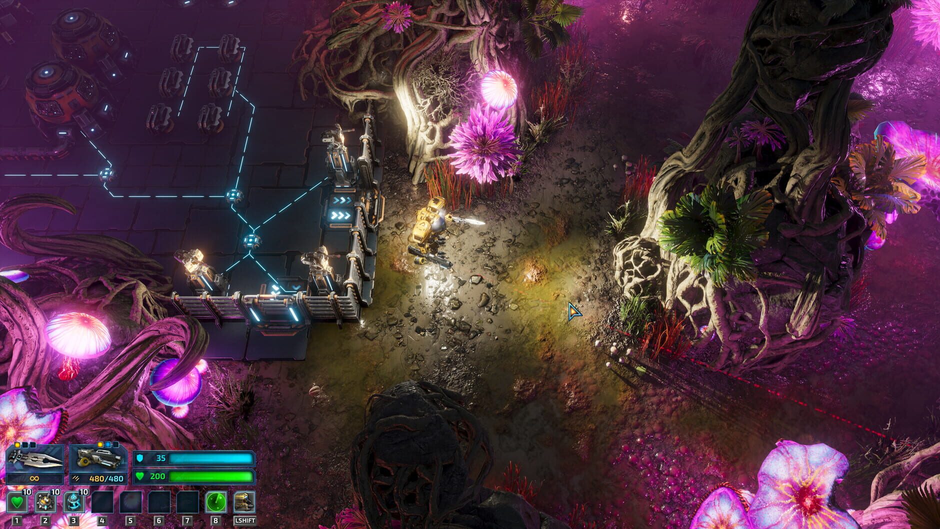 Screenshot for The Riftbreaker: Heart of the Swamp