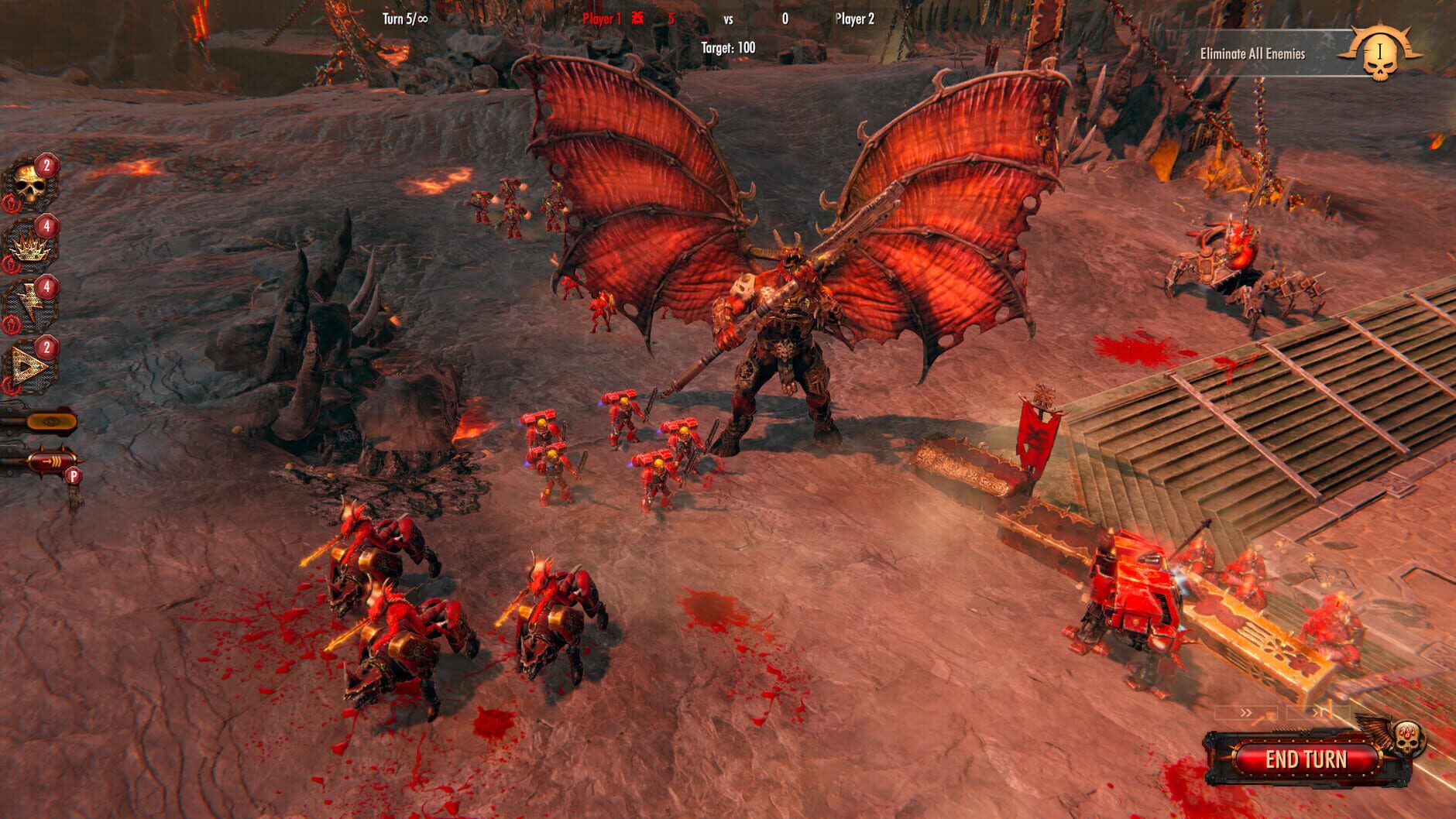 Screenshot for Warhammer 40,000: Battlesector - Daemons of Khorne