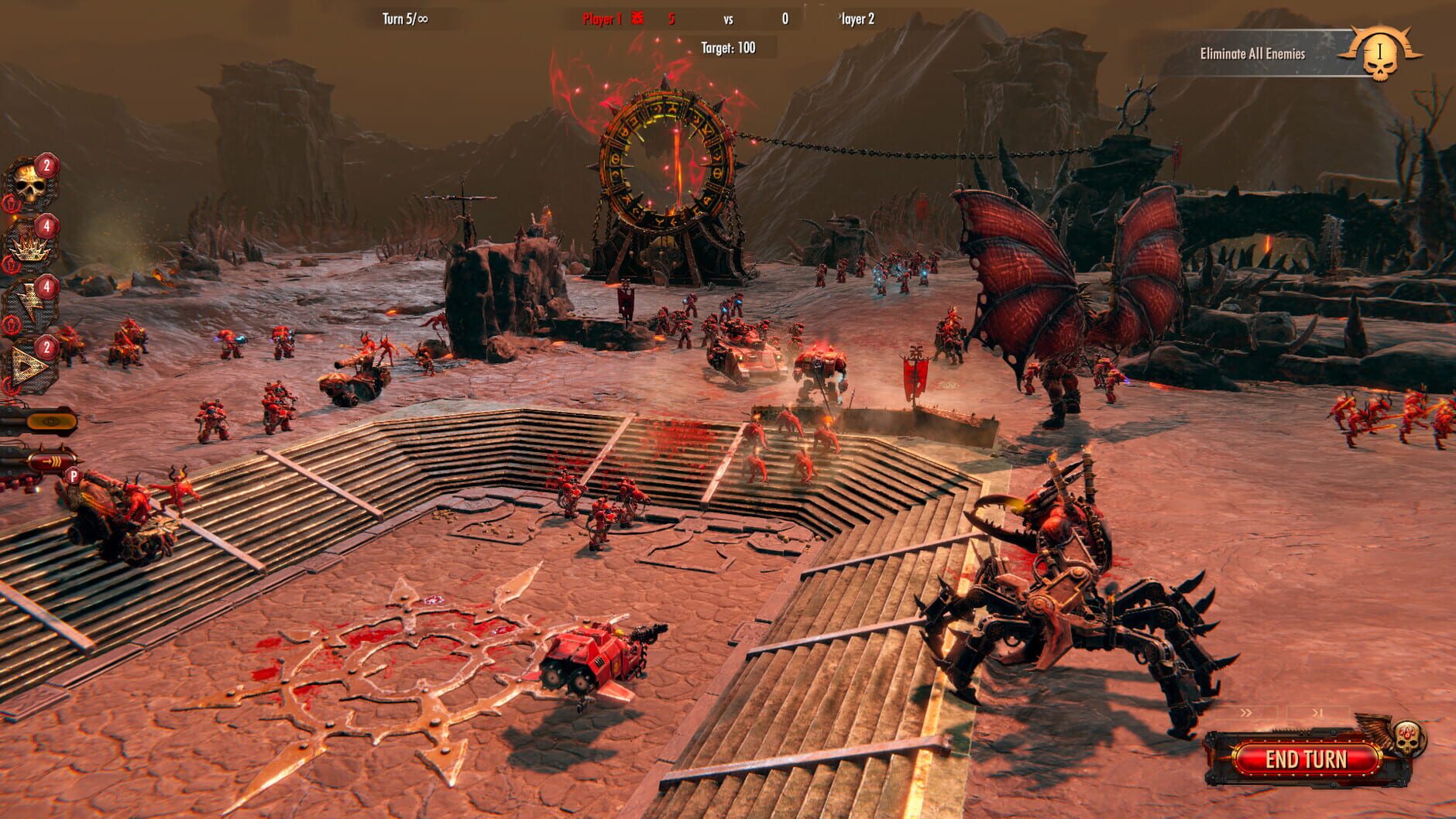 Screenshot for Warhammer 40,000: Battlesector - Daemons of Khorne