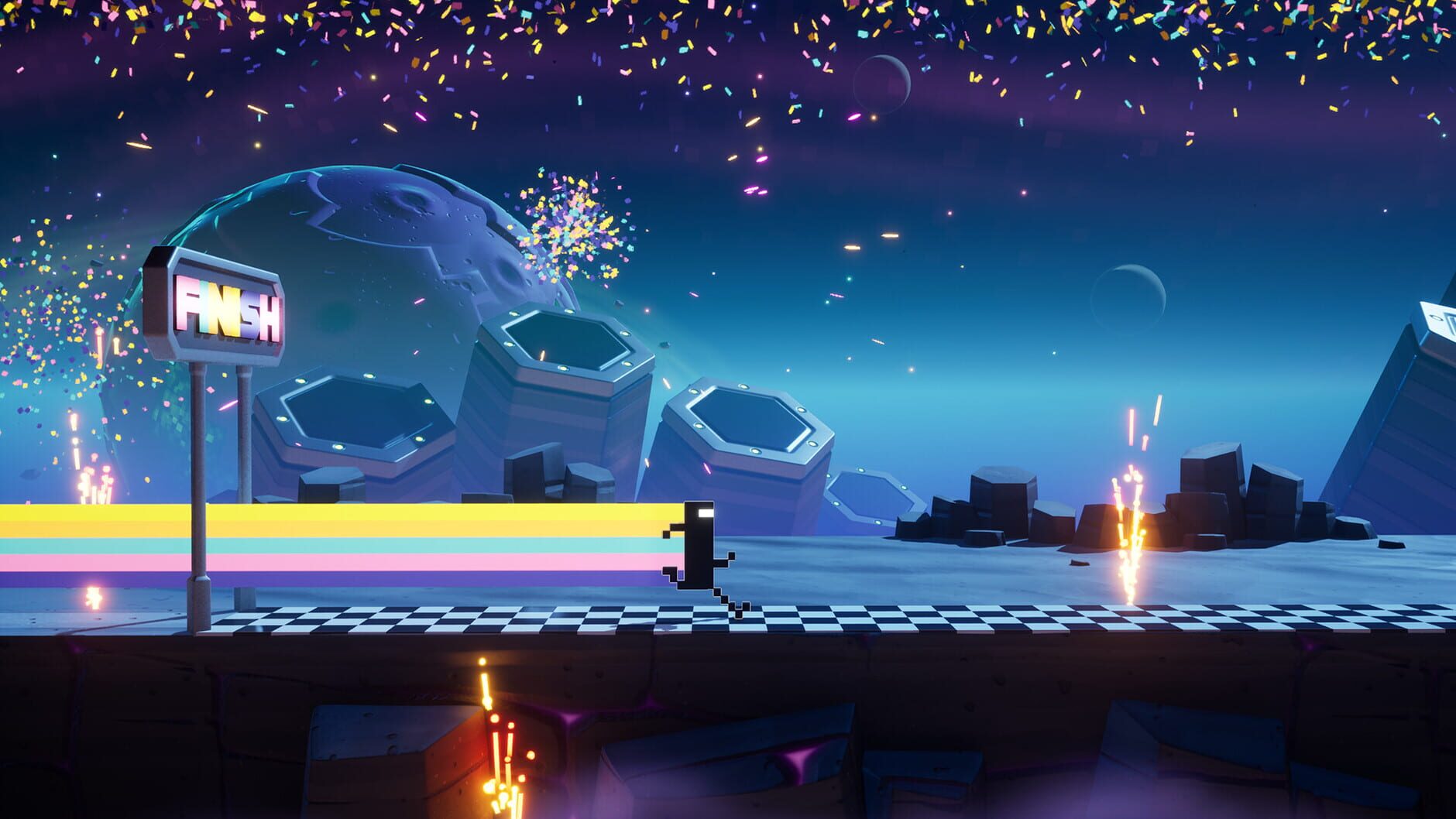 Screenshot for Bit.Trip Rerunner
