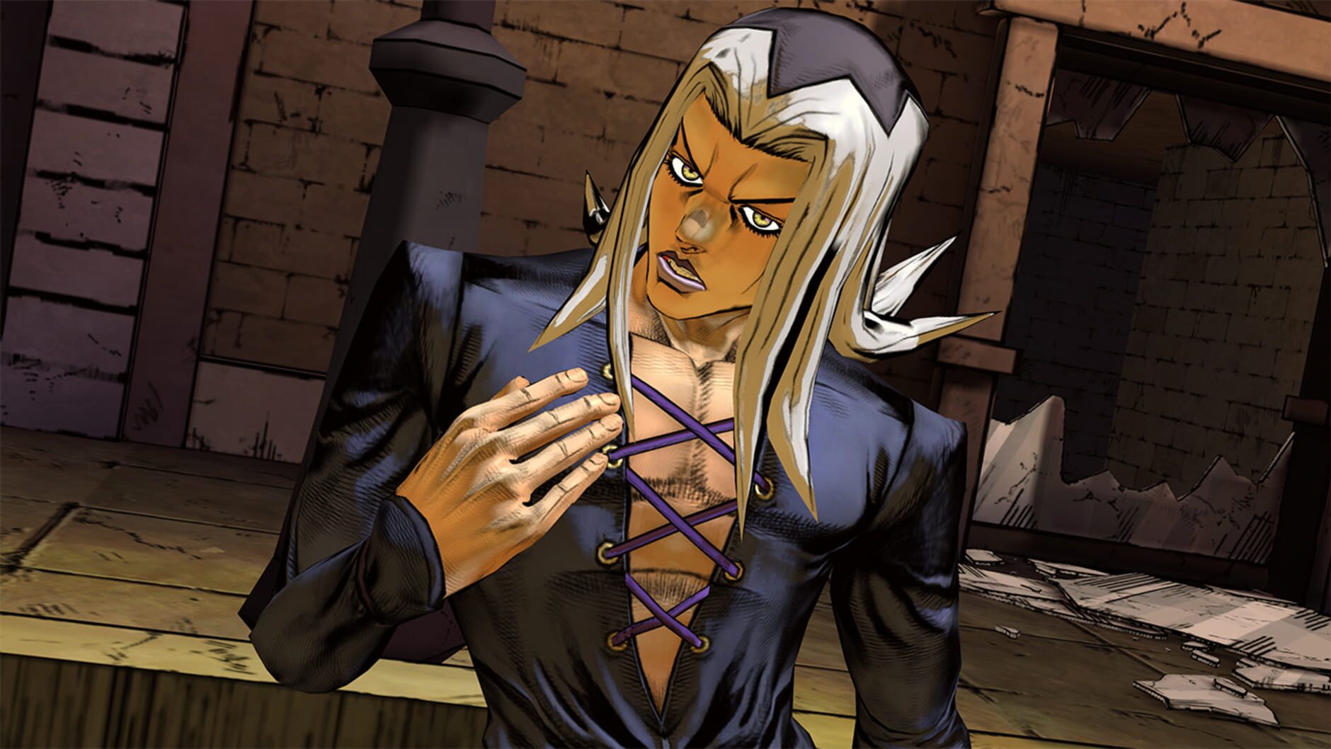 Screenshot for JoJo's Bizarre Adventure: All-Star Battle R - Leone Abbacchio