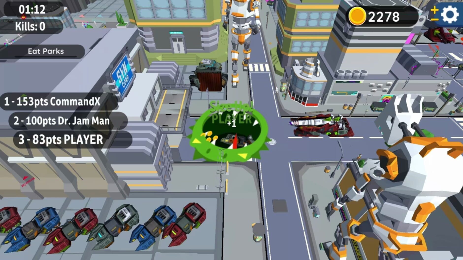 Screenshot for Hole io: Freaks DLC