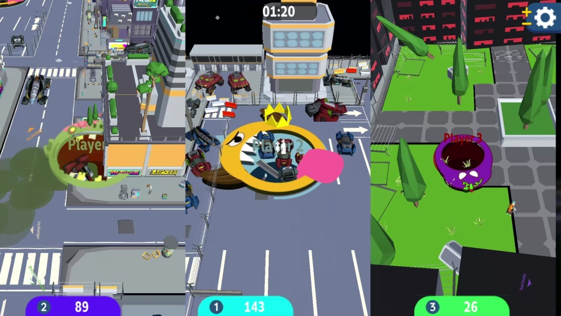 Screenshot for Hole io: Freaks DLC