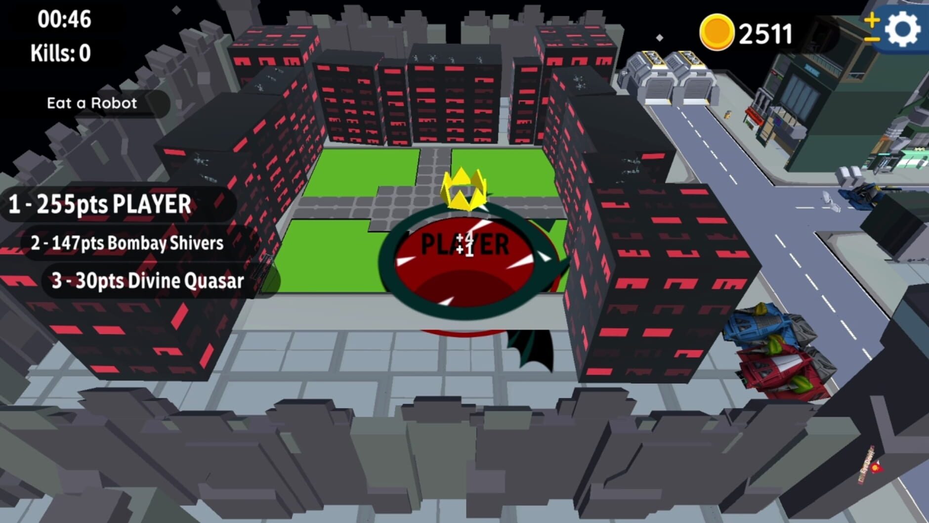 Screenshot for Hole io: Freaks DLC