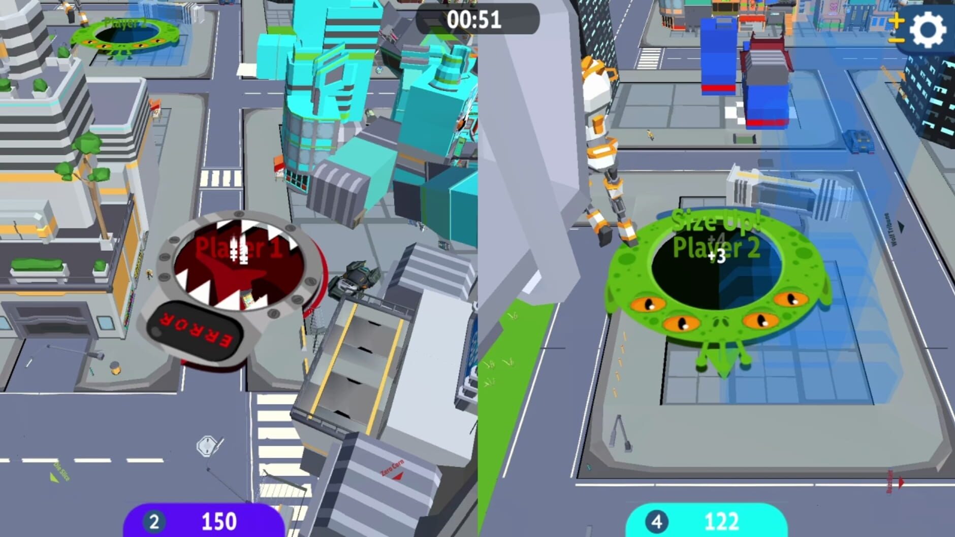 Screenshot for Hole io: Freaks DLC