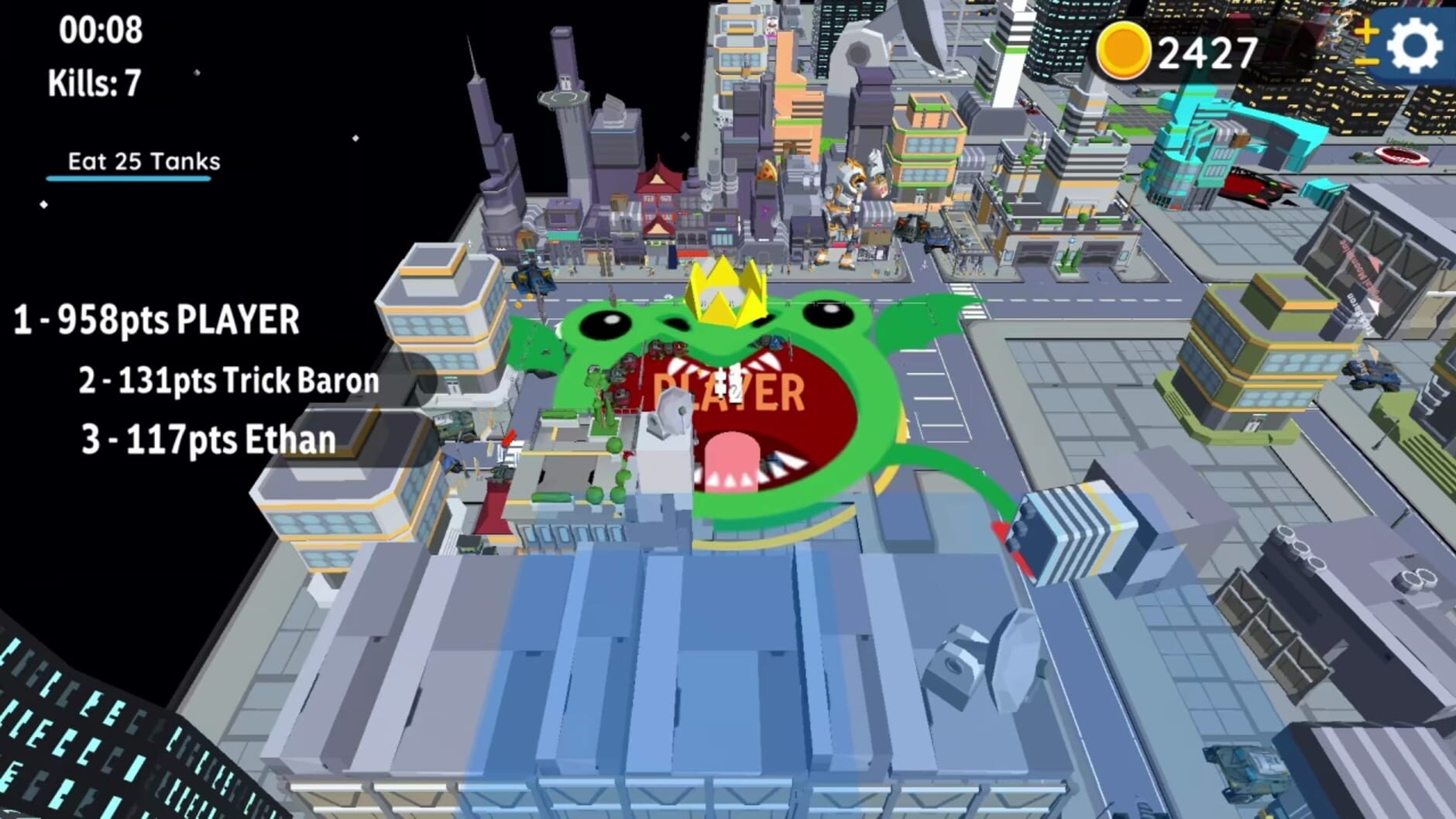 Screenshot for Hole io: Freaks DLC