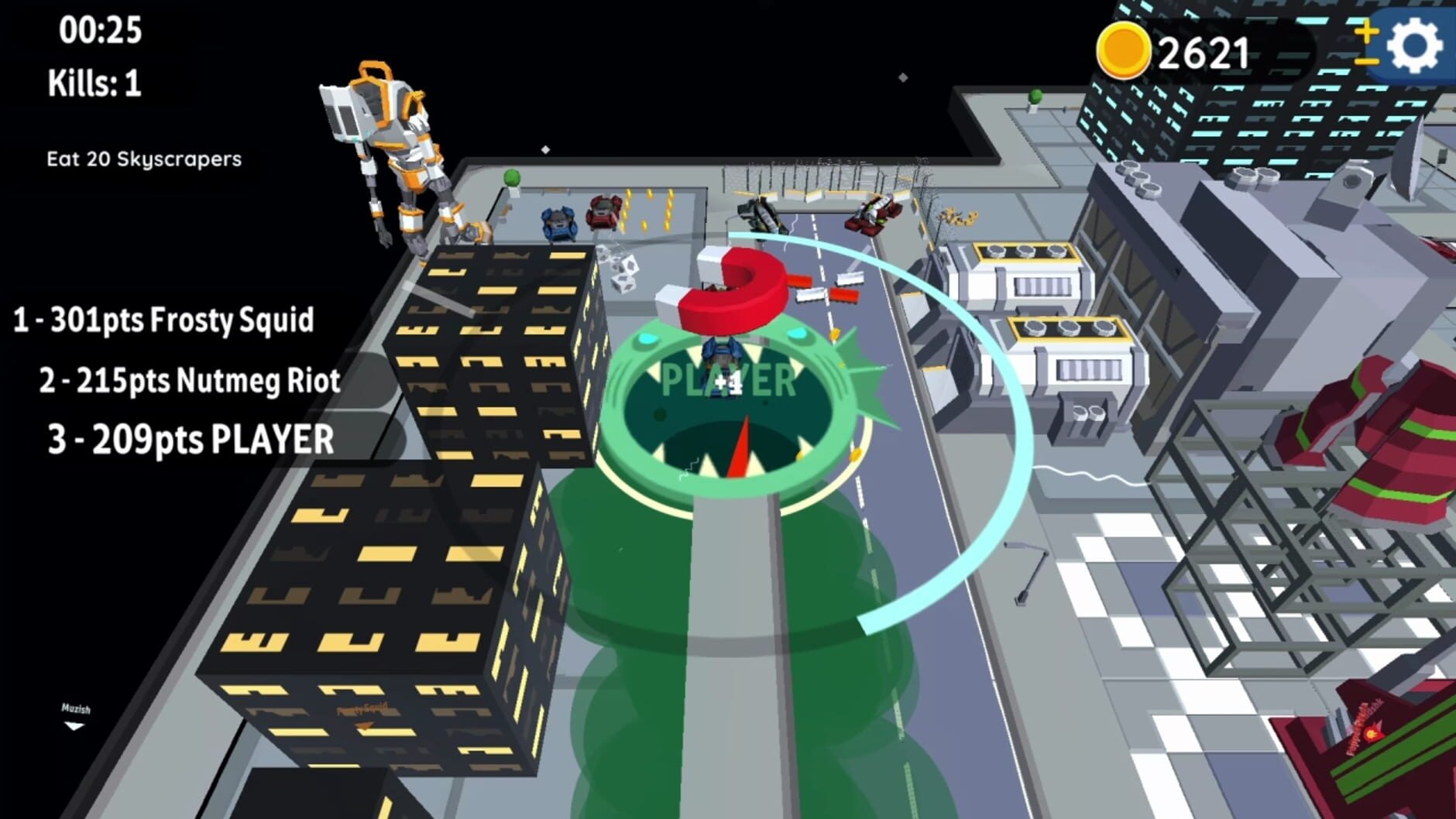 Screenshot for Hole io: Freaks DLC
