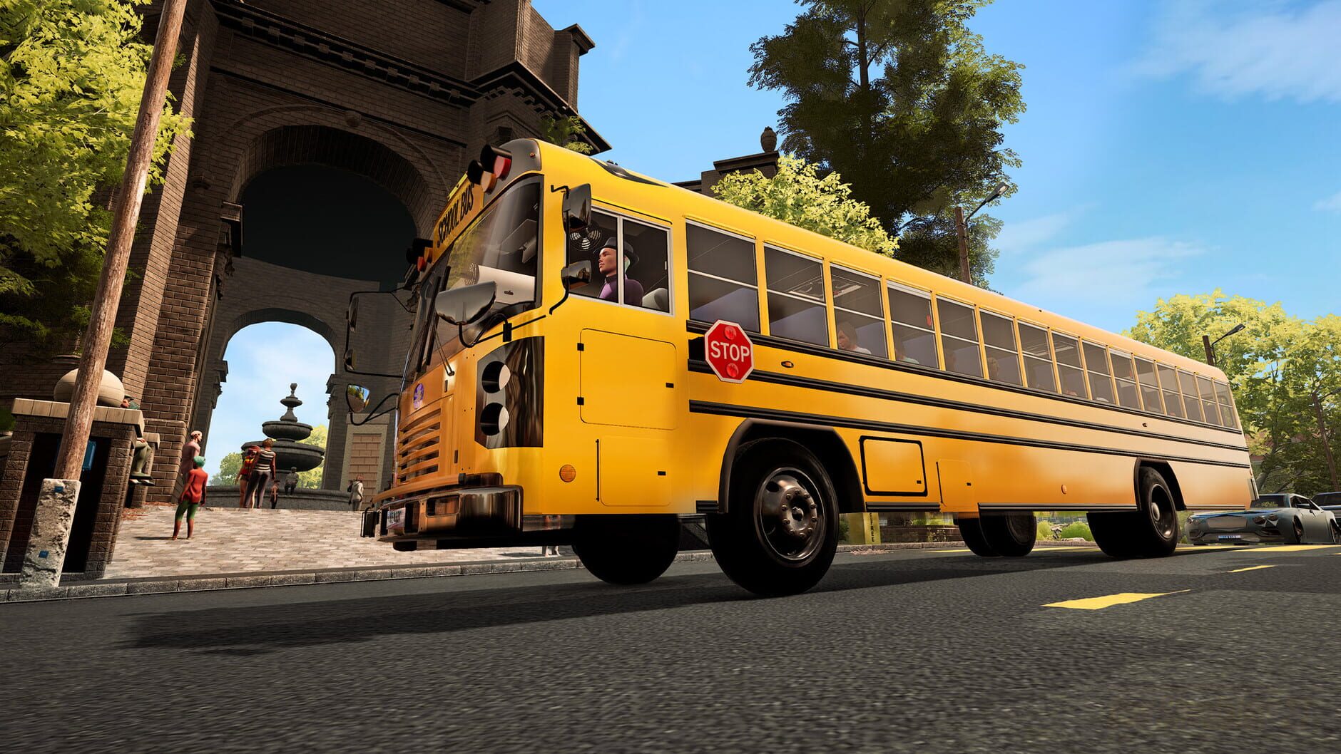 Screenshot for Bus Simulator 21: Next Stop - Official School Bus Extension