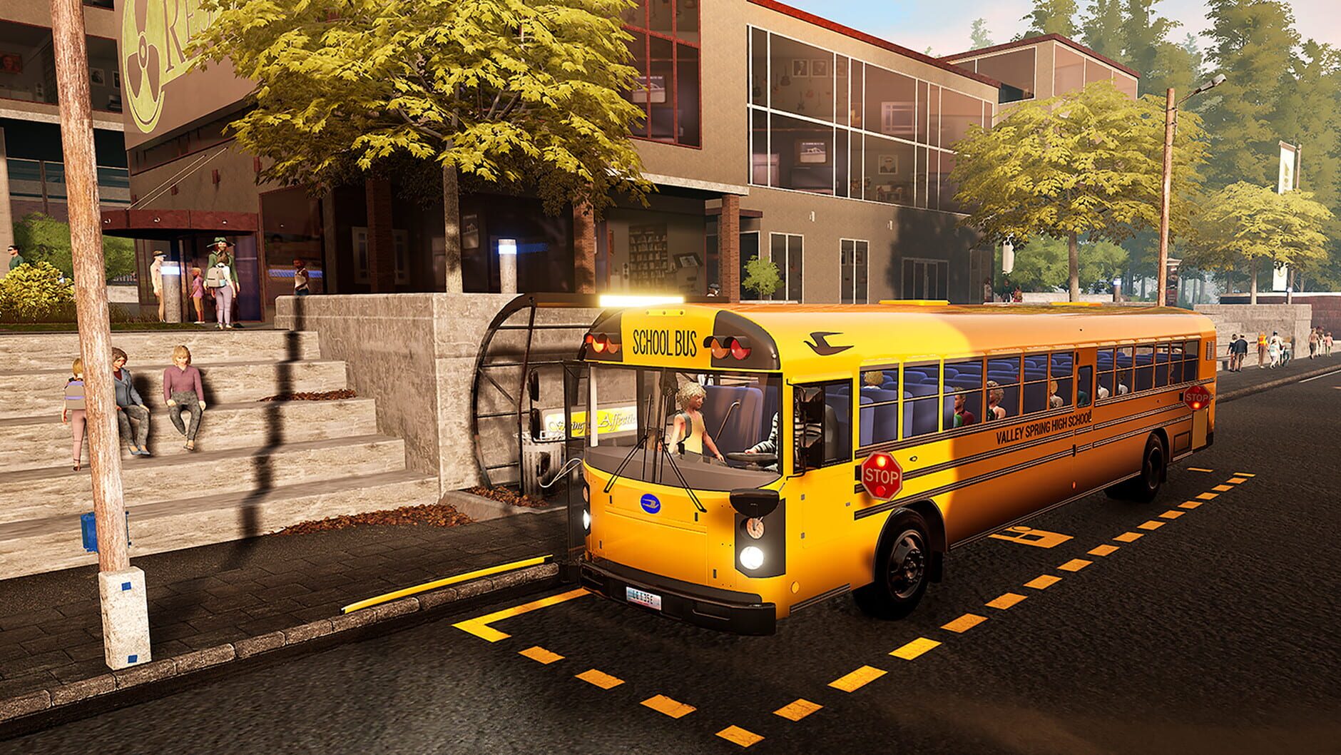 Screenshot for Bus Simulator 21: Next Stop - Official School Bus Extension