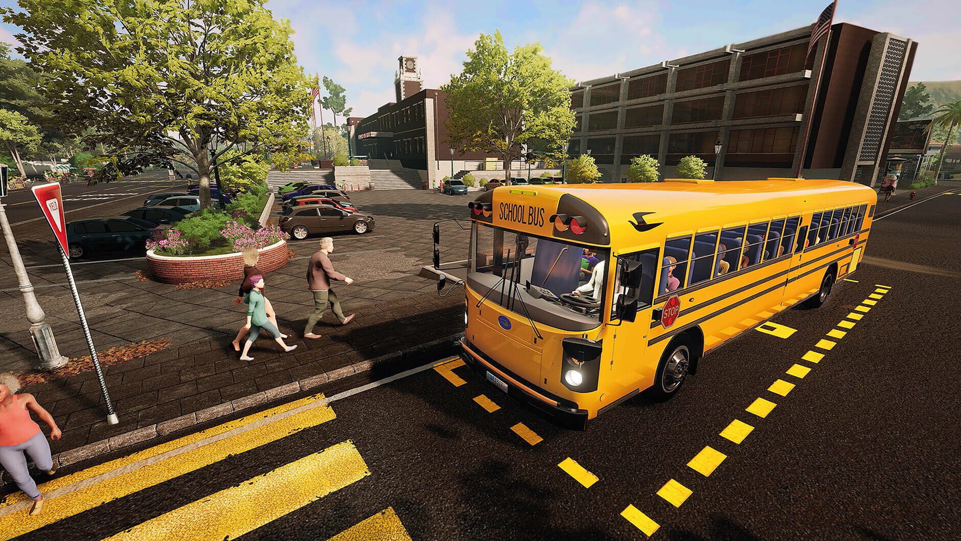 Screenshot for Bus Simulator 21: Next Stop - Official School Bus Extension