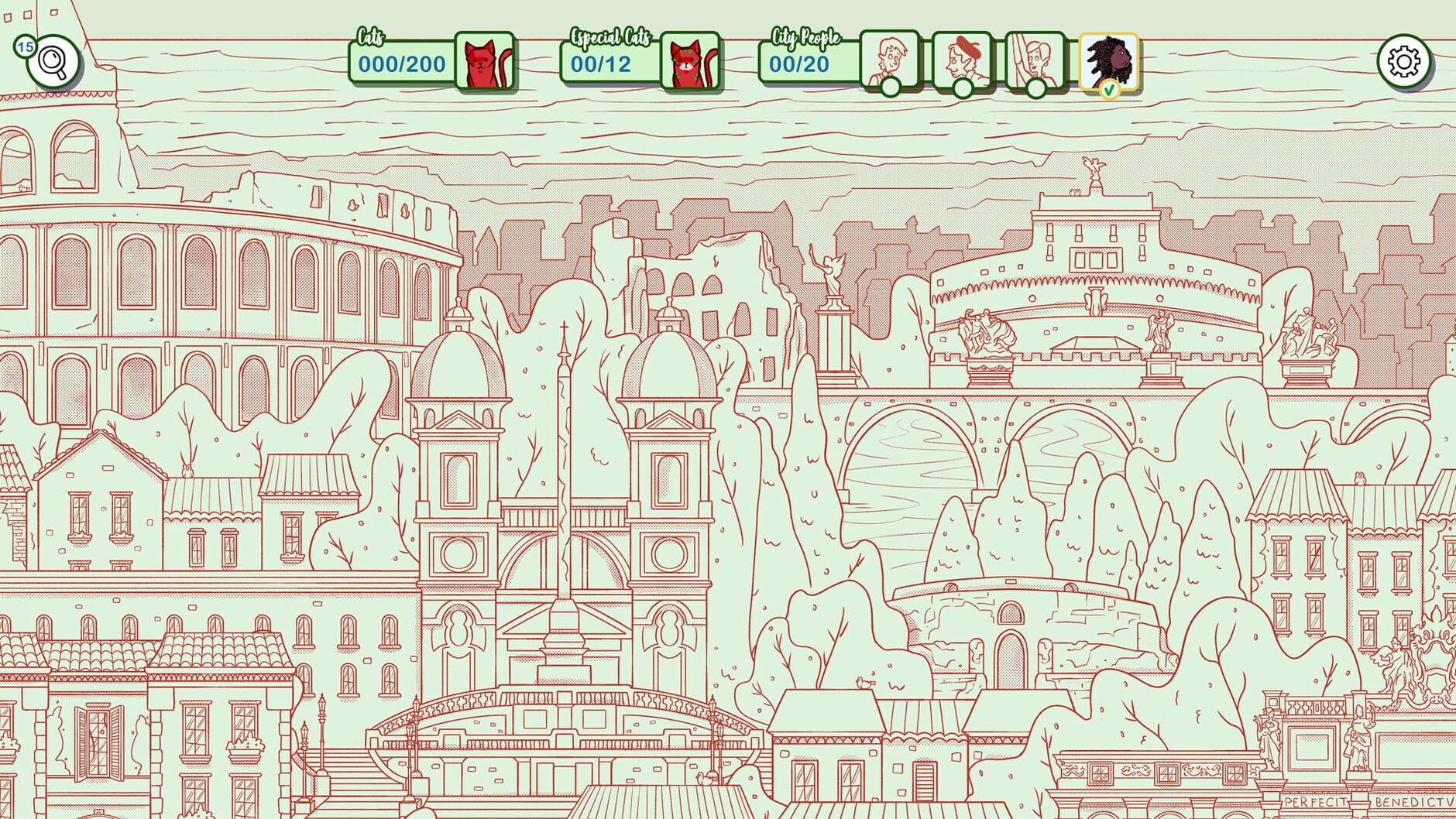 Screenshot for Hidden Cats in Rome