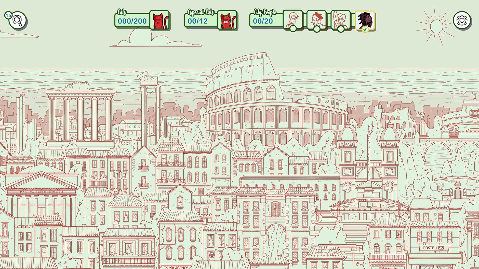 Screenshot for Hidden Cats in Rome