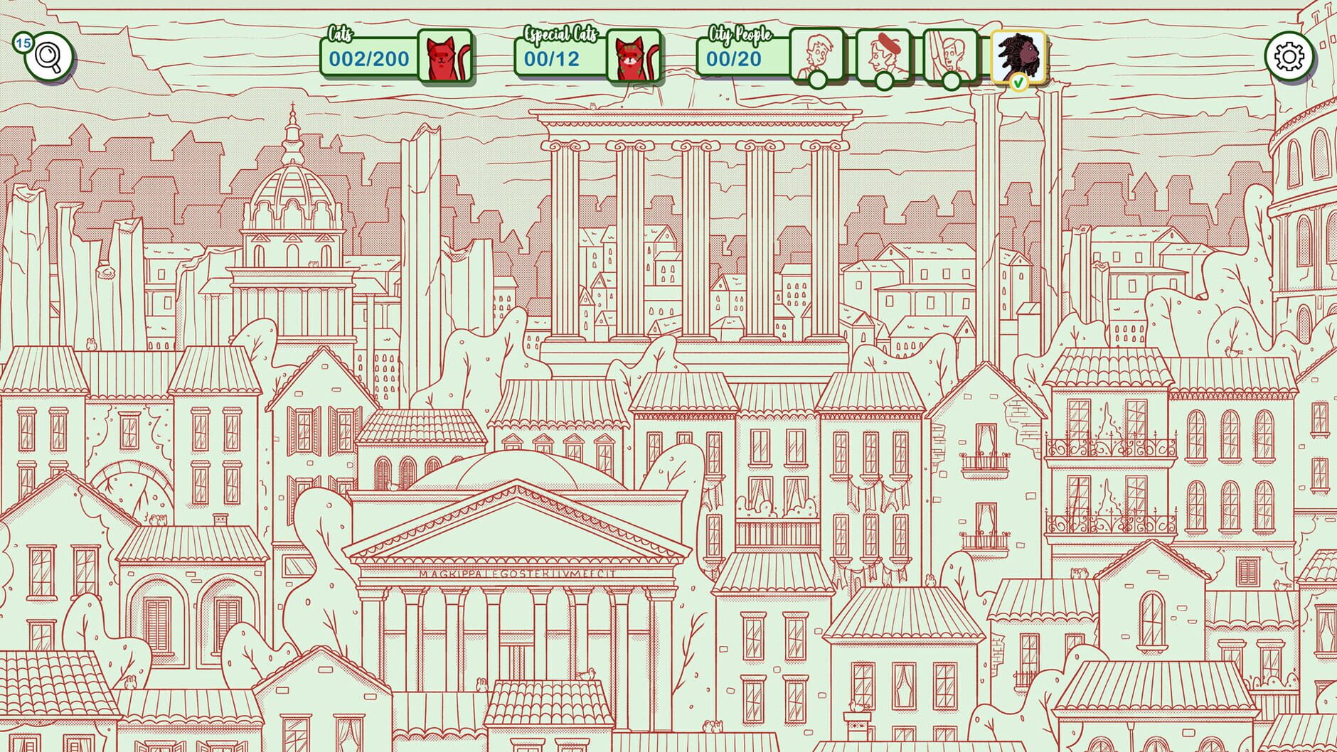 Screenshot for Hidden Cats in Rome