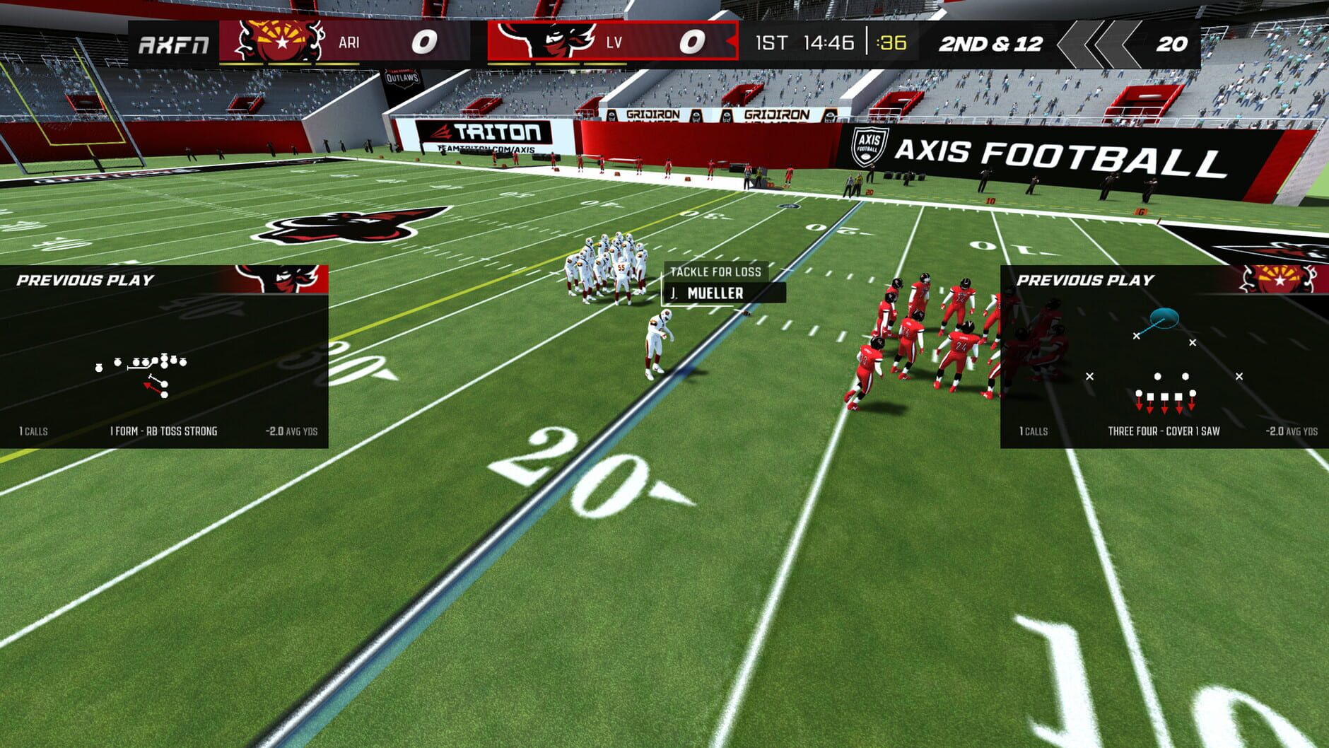 Screenshot for Axis Football 2024
