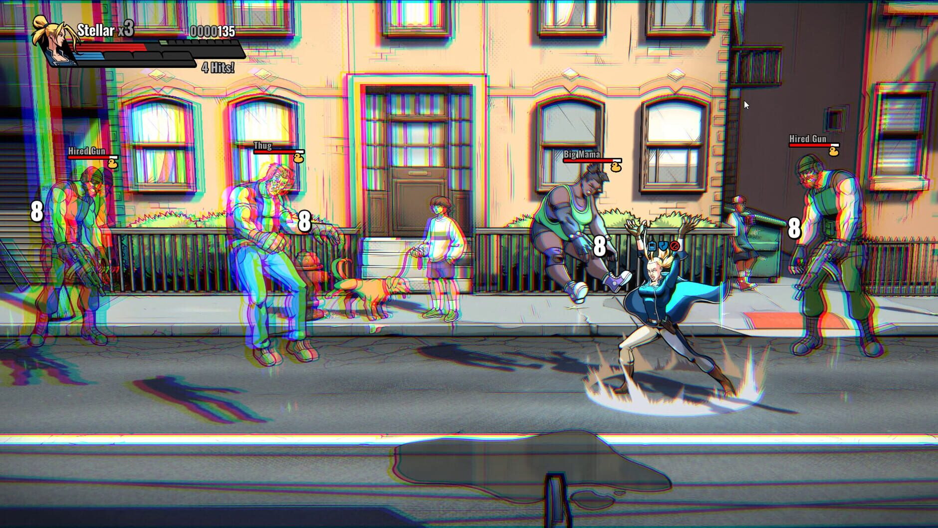 Screenshot for Mayhem Brawler II: Best of Both Worlds