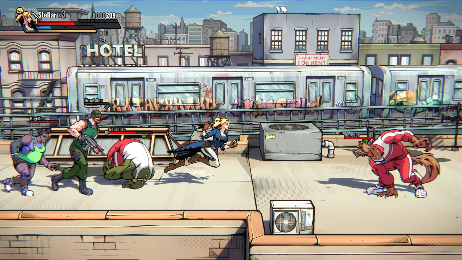 Screenshot for Mayhem Brawler II: Best of Both Worlds