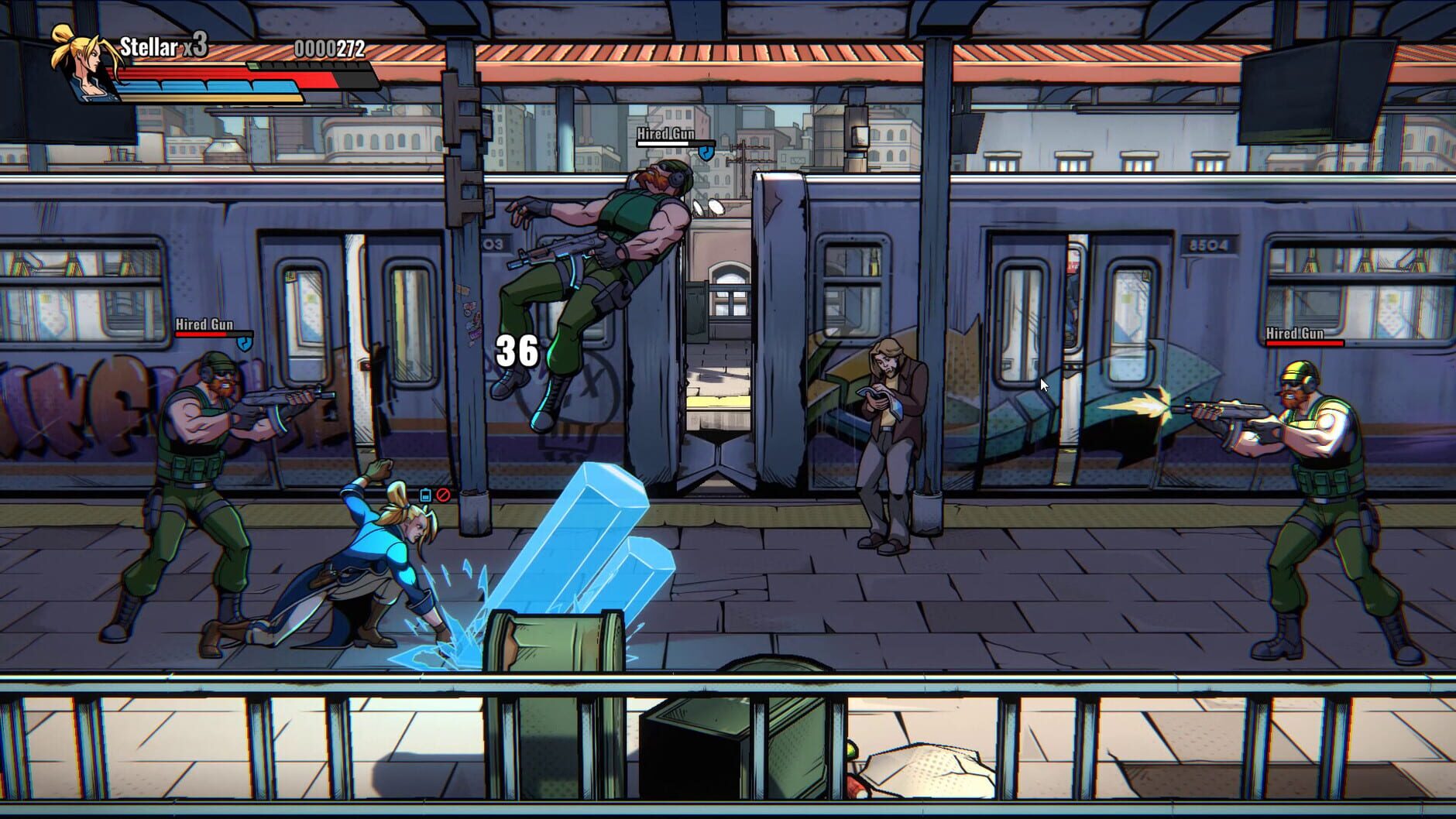 Screenshot for Mayhem Brawler II: Best of Both Worlds