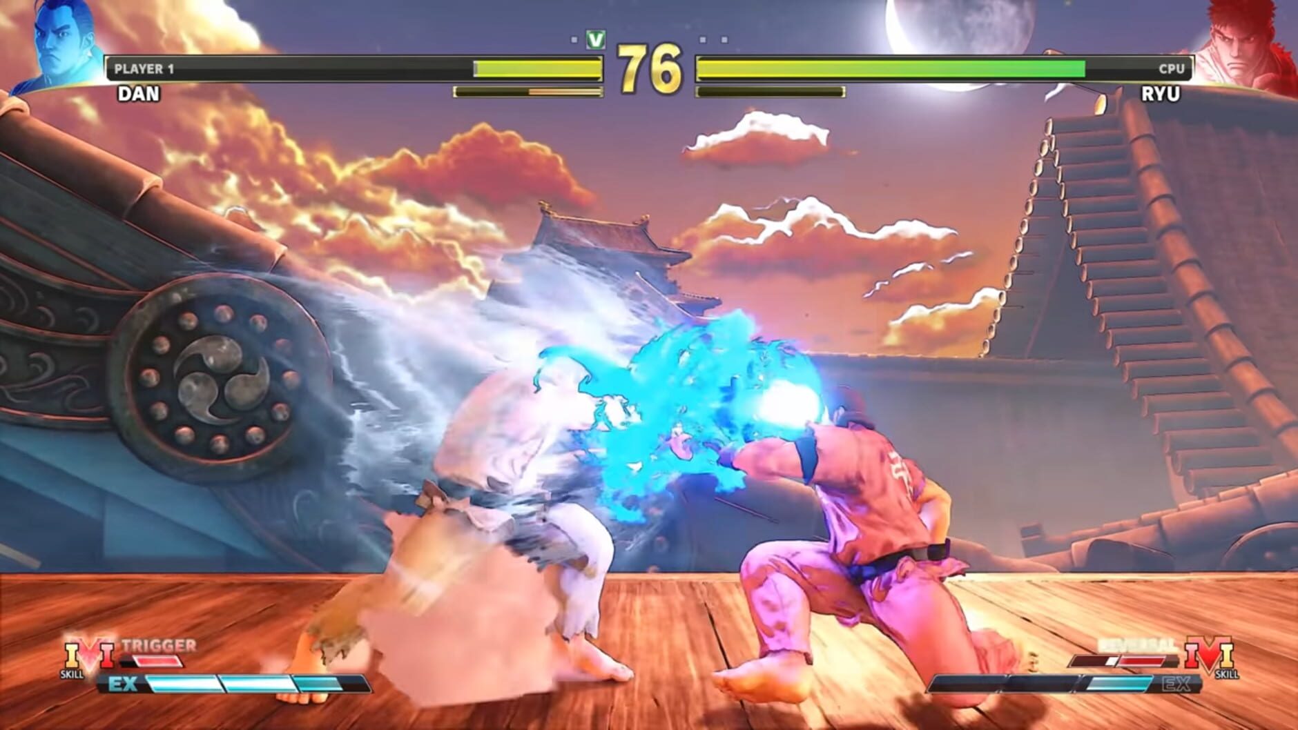 Screenshot for Street Fighter V: Dan Hibiki