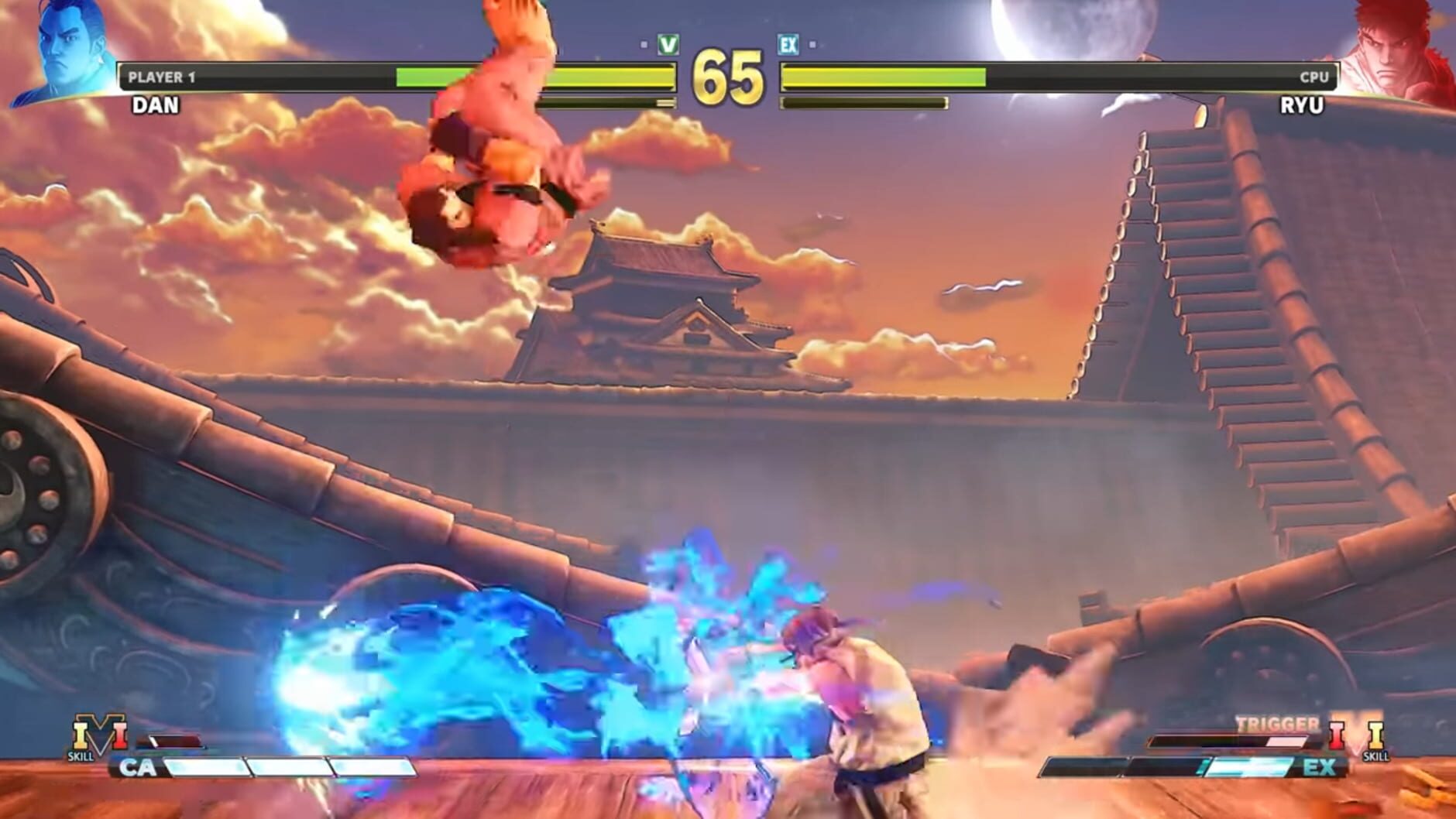 Screenshot for Street Fighter V: Dan Hibiki