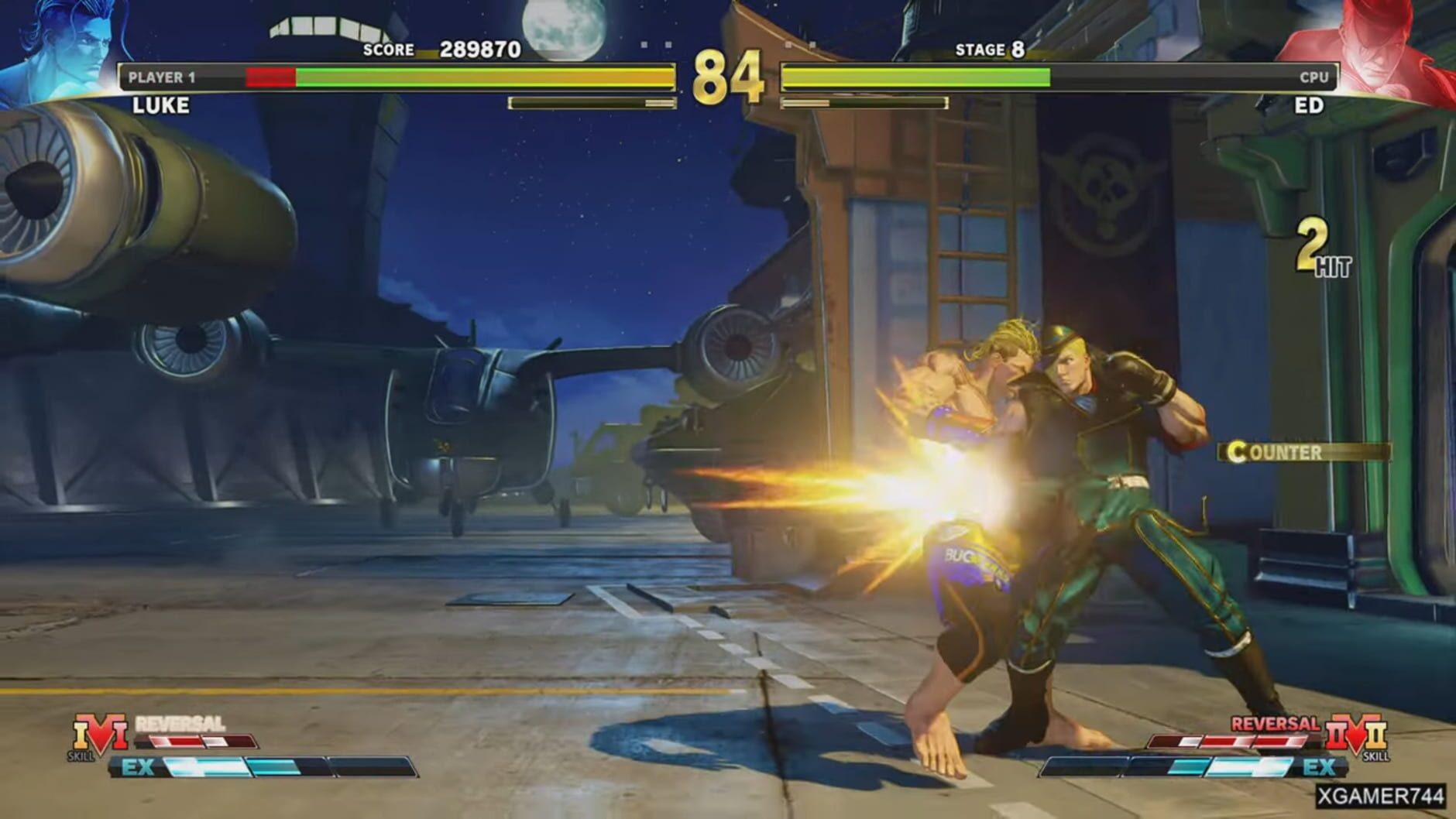 Screenshot for Street Fighter V: Luke