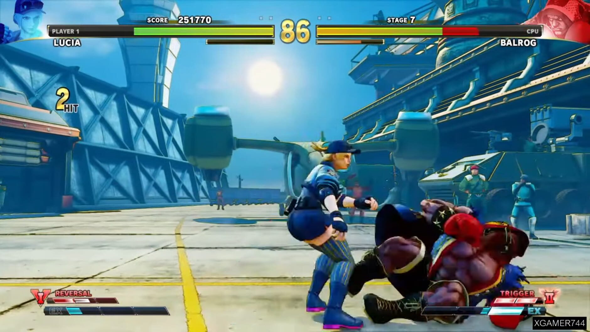 Screenshot for Street Fighter V: Lucia