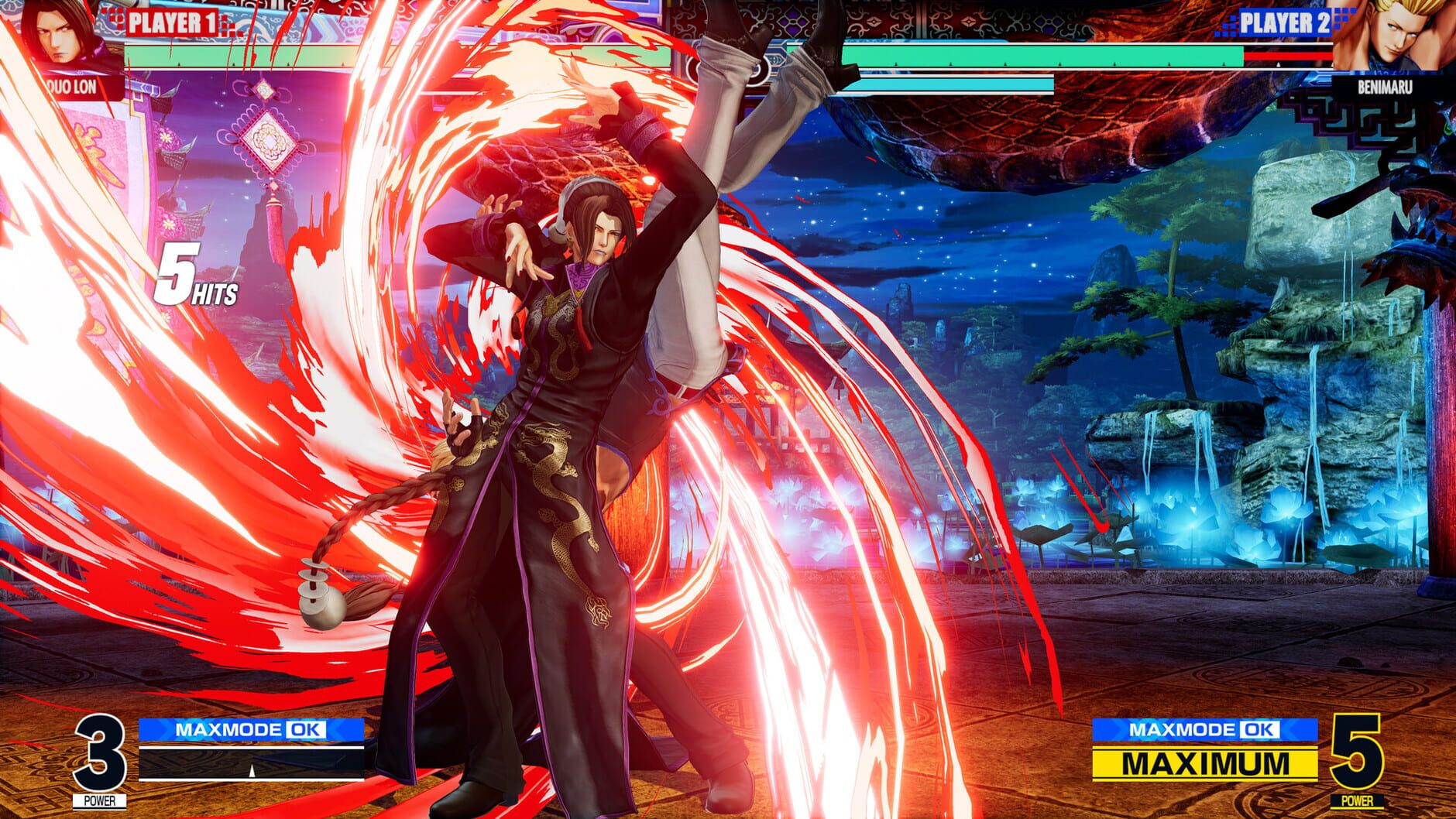 Screenshot for King of Fighters XV: Characters - Duo Lon