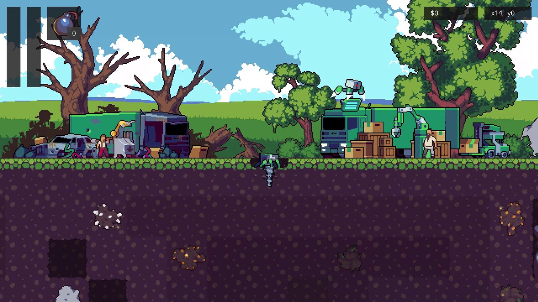 Screenshot for Mining Mechs