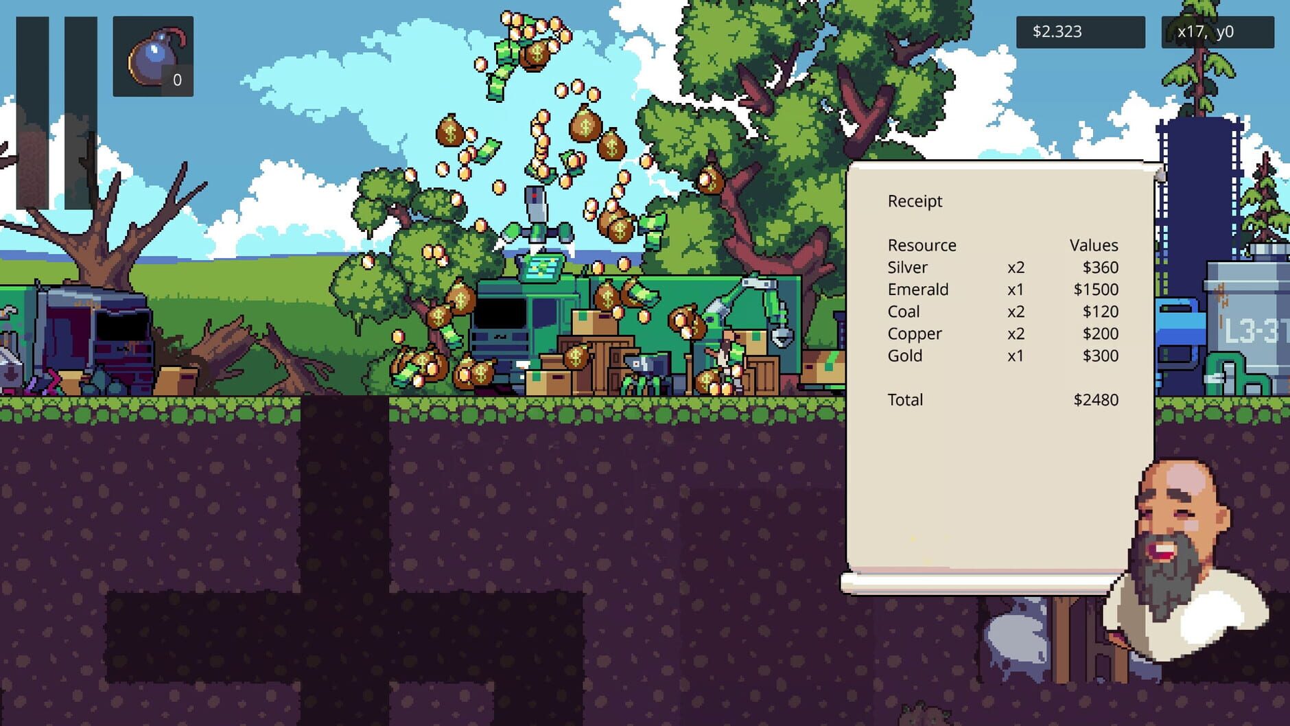 Screenshot for Mining Mechs
