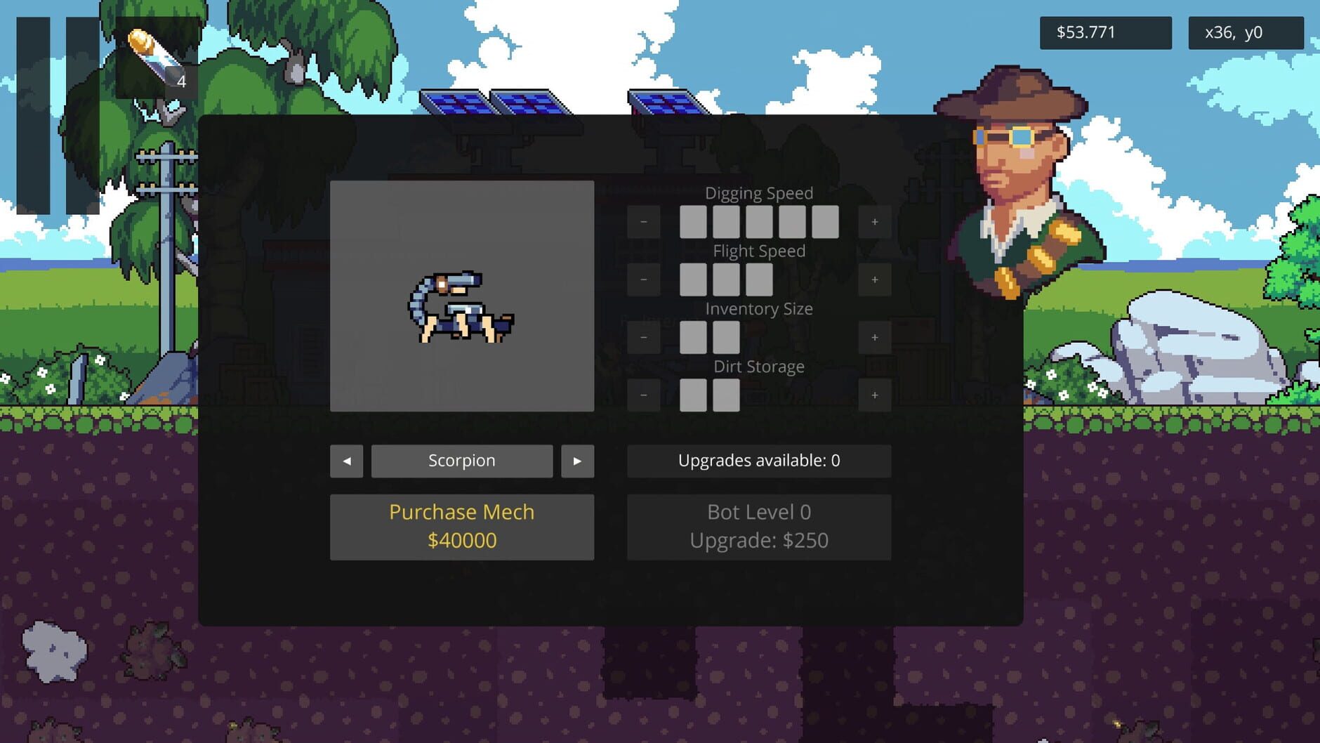 Screenshot for Mining Mechs