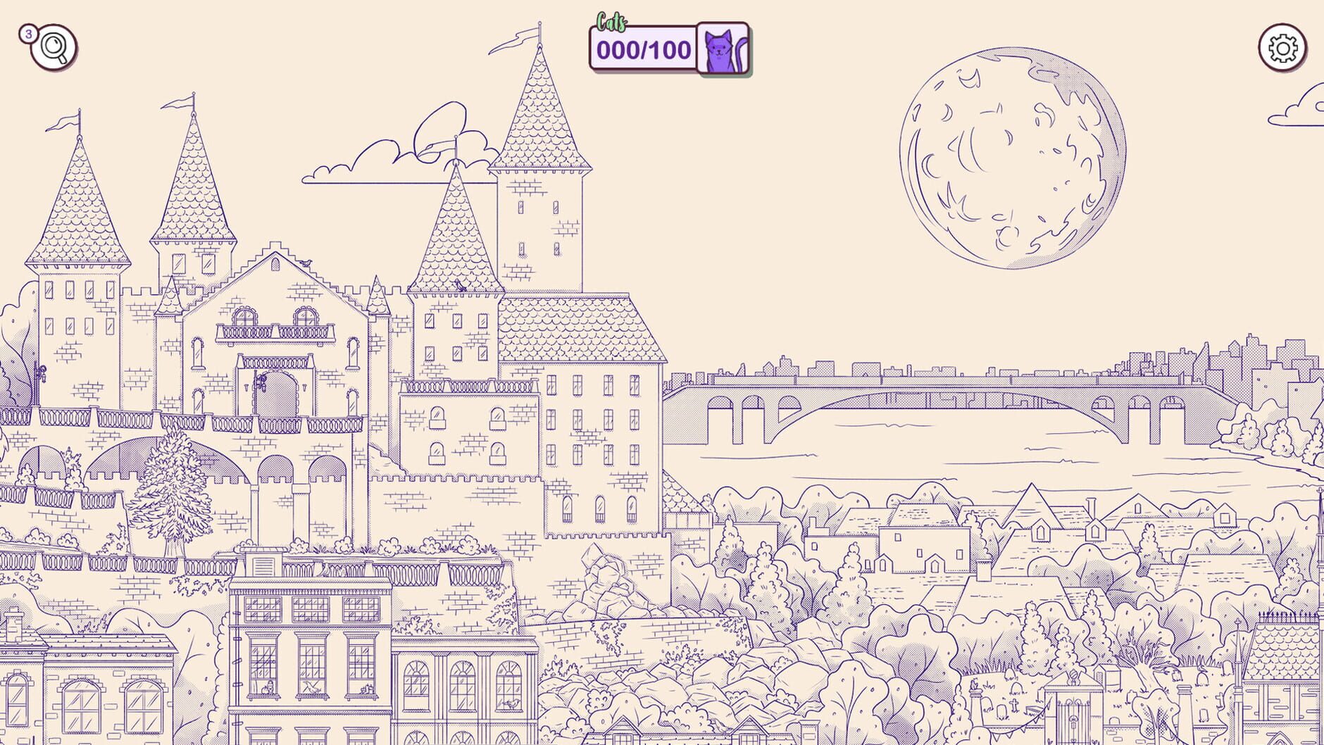 Screenshot for Hidden Cats in Spooky Town