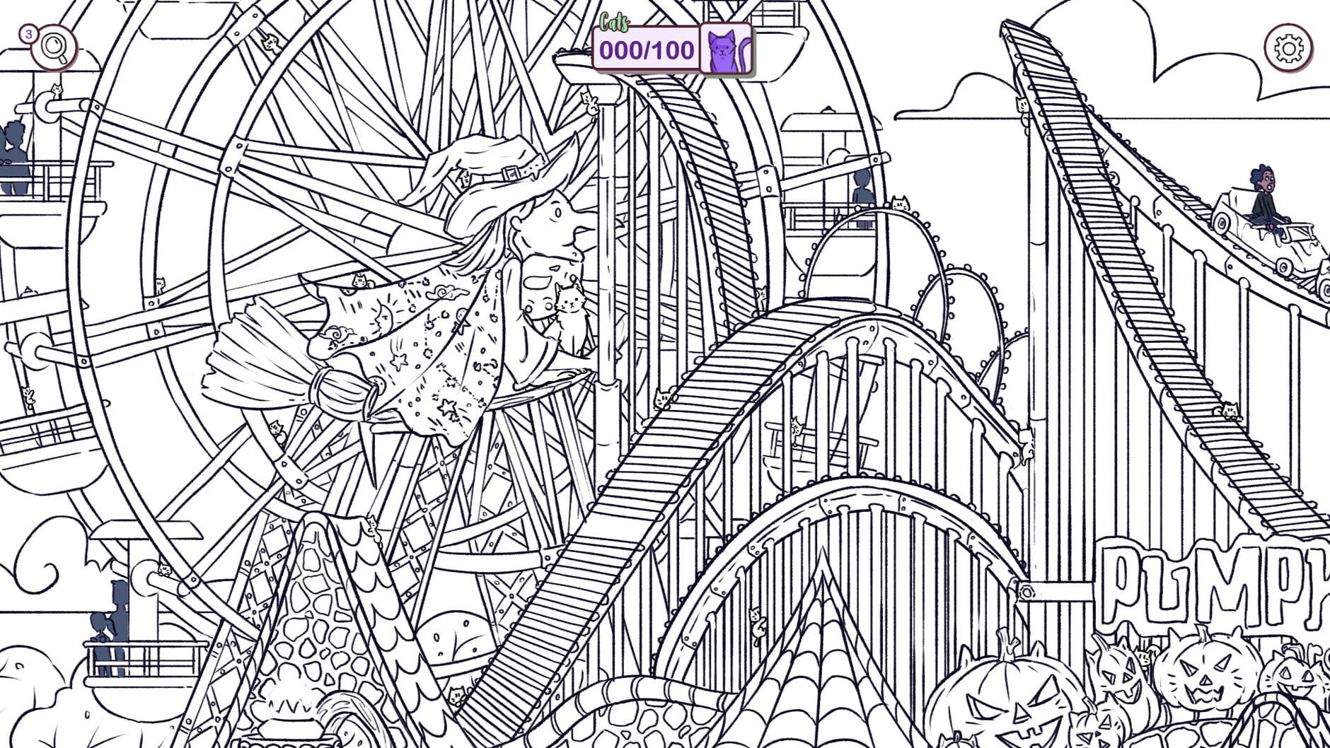 Screenshot for Hidden Cats in Spooky Town
