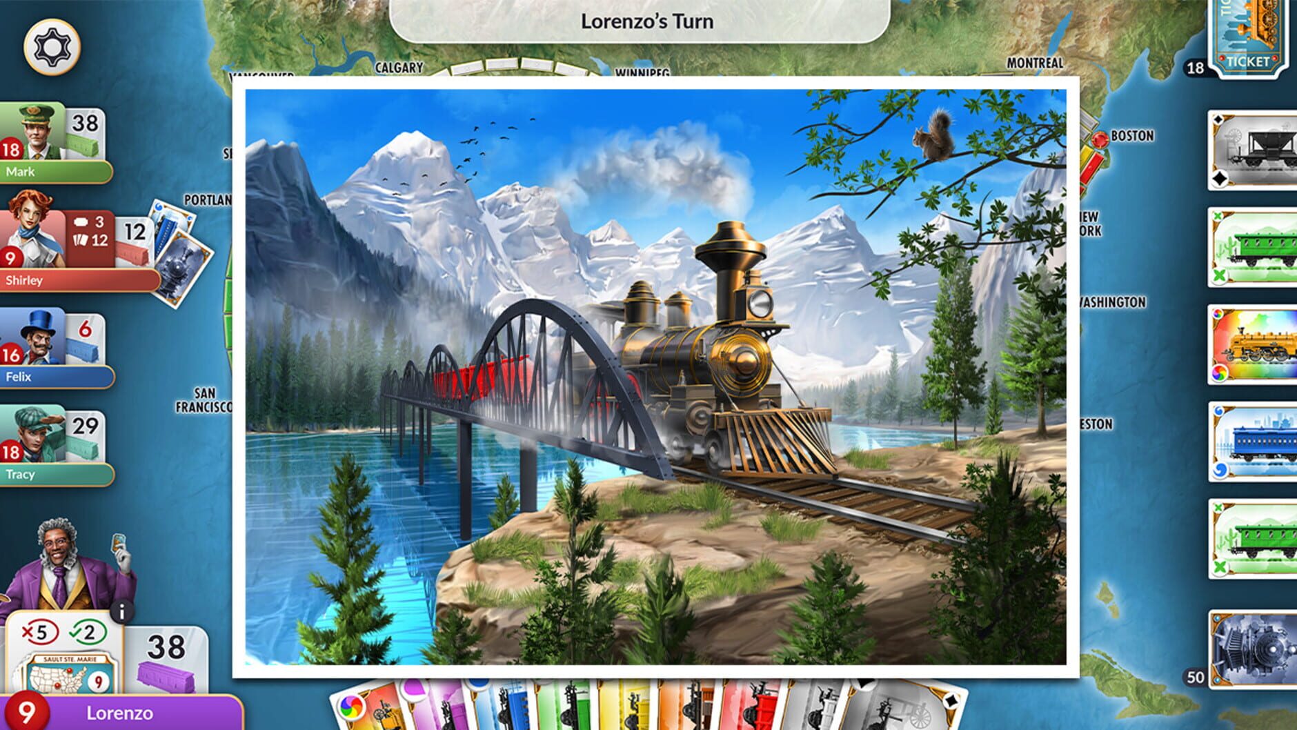 Screenshot for Ticket to Ride