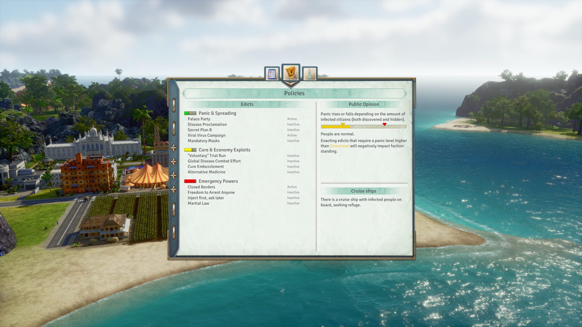 Screenshot for Tropico 6: Going Viral