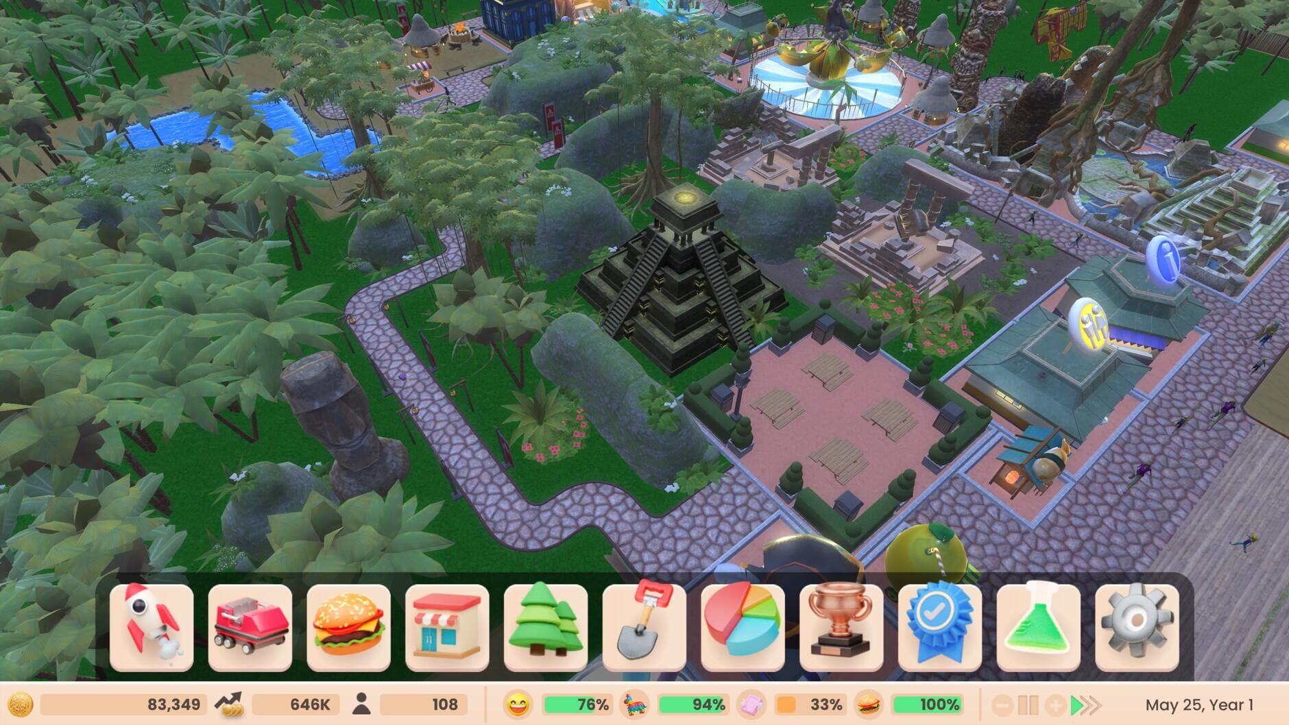 Screenshot for RollerCoaster Tycoon Adventures Deluxe