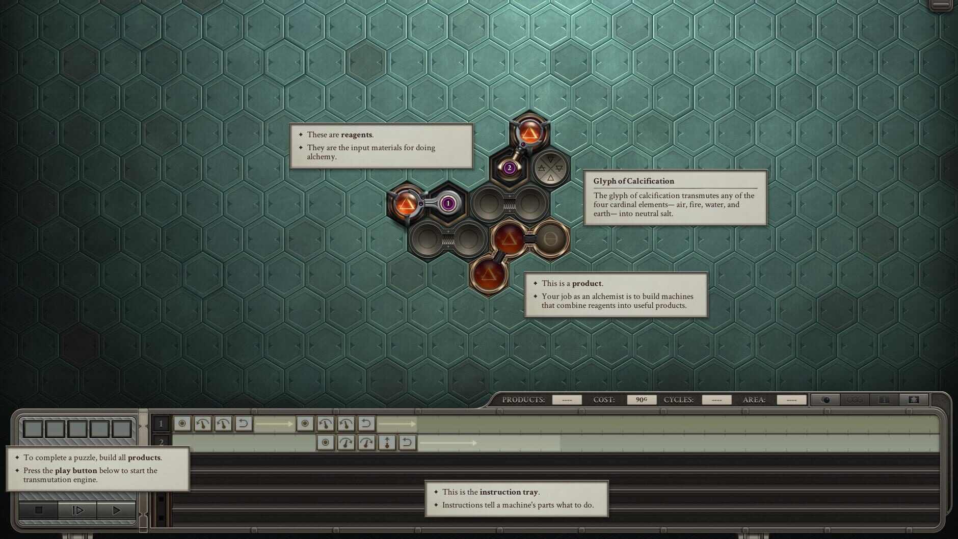 Screenshot for Opus Magnum